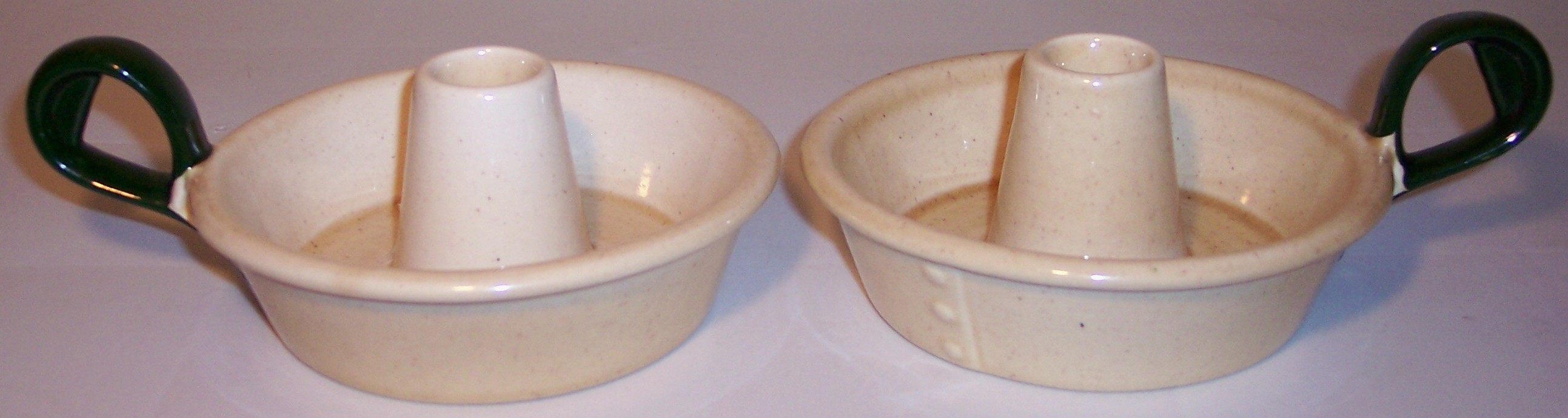 Metlox Pottery California Provincial Pair Candlesticks!