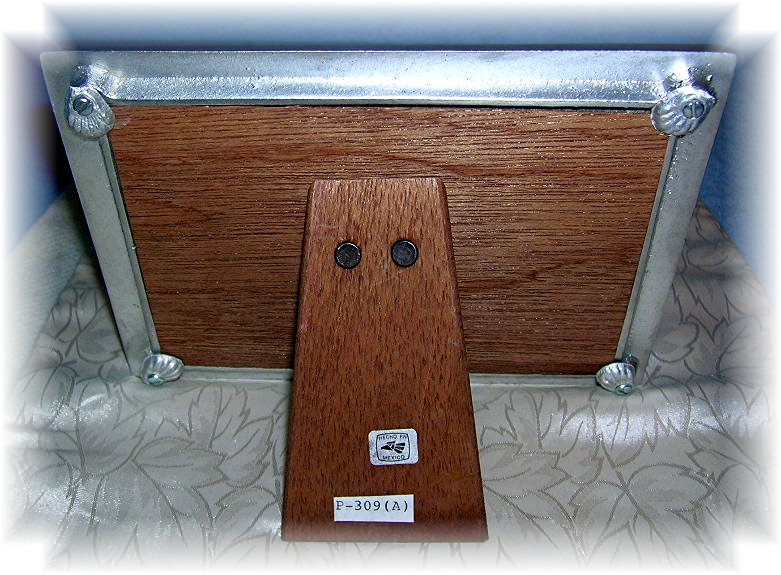 Photo Frame Silvertone Made in Mexico