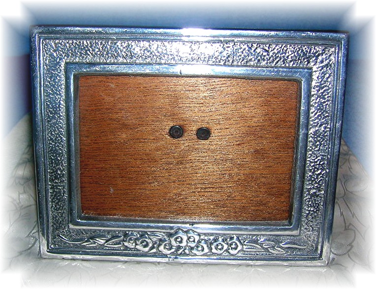 Photo Frame Silvertone Made in Mexico