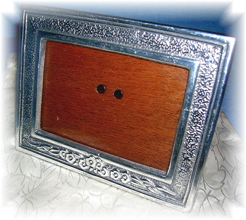 Photo Frame Silvertone Made in Mexico
