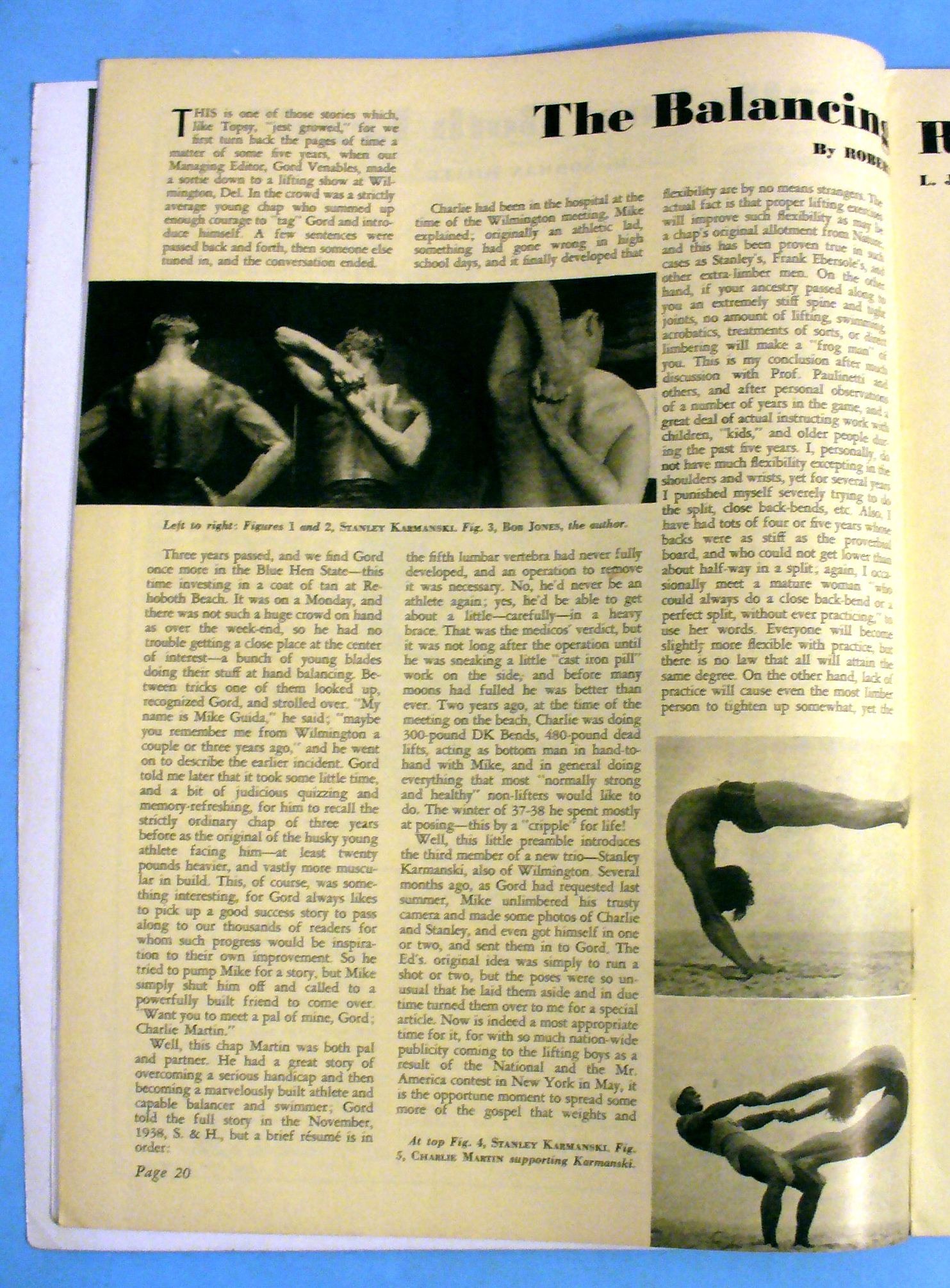 Strength & Health September 1940 John Gallagher