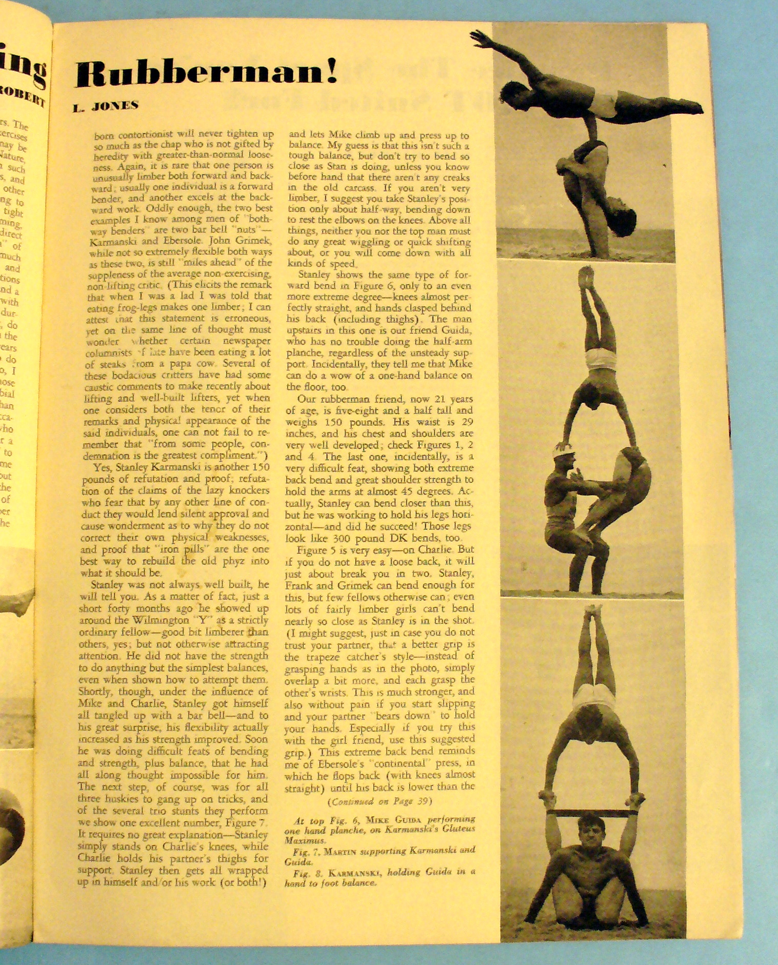 Strength & Health September 1940 John Gallagher