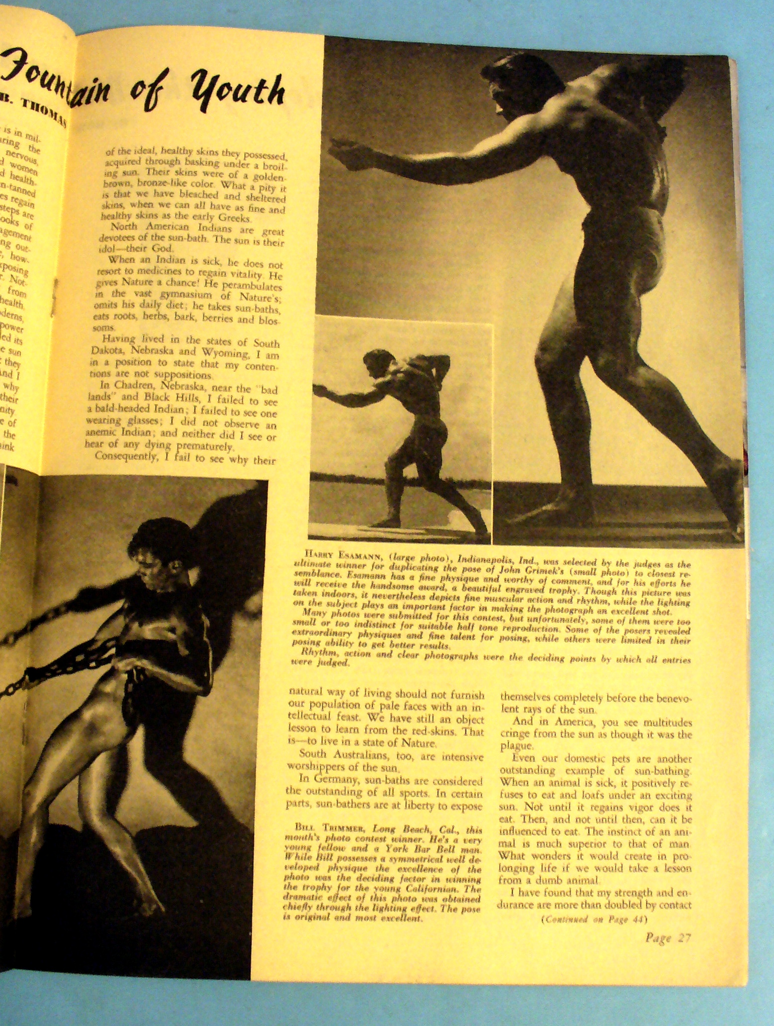 Strength & Health September 1940 John Gallagher