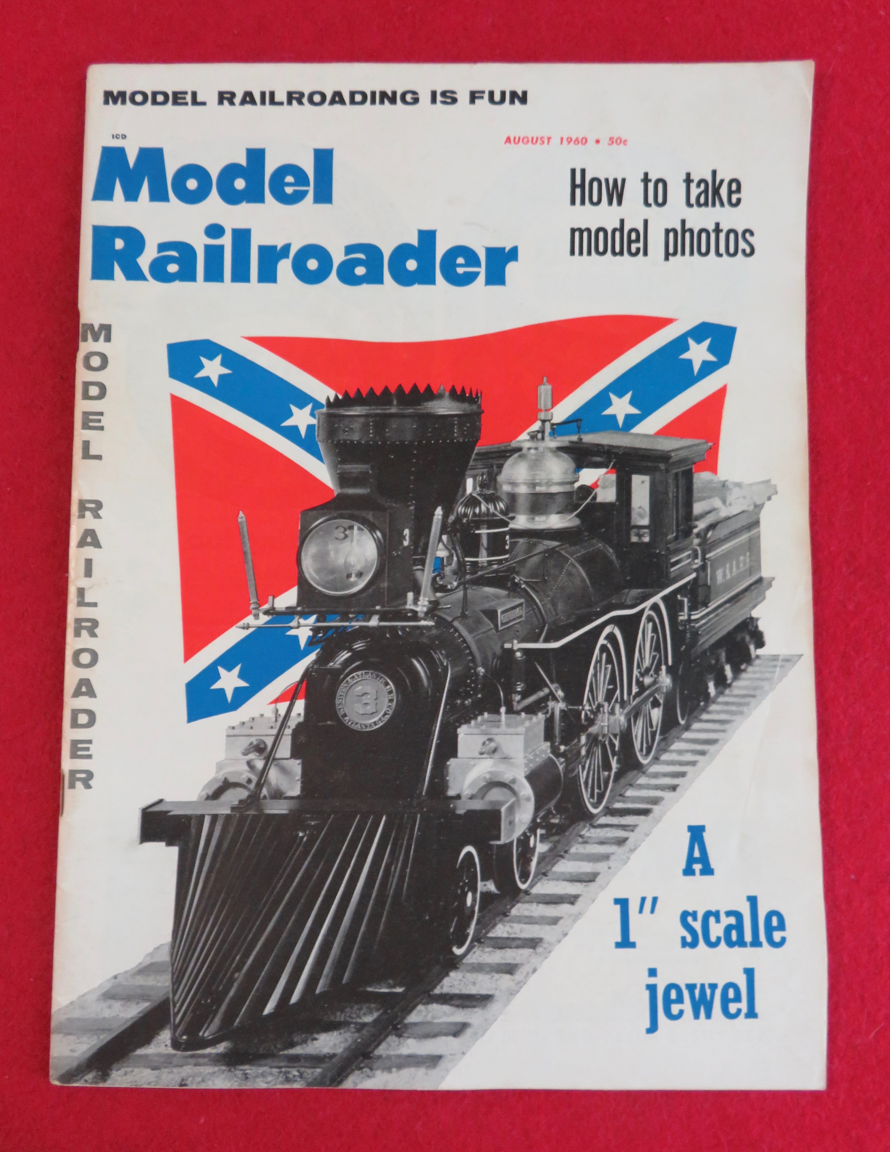 Model Railroader Magazine August 1960