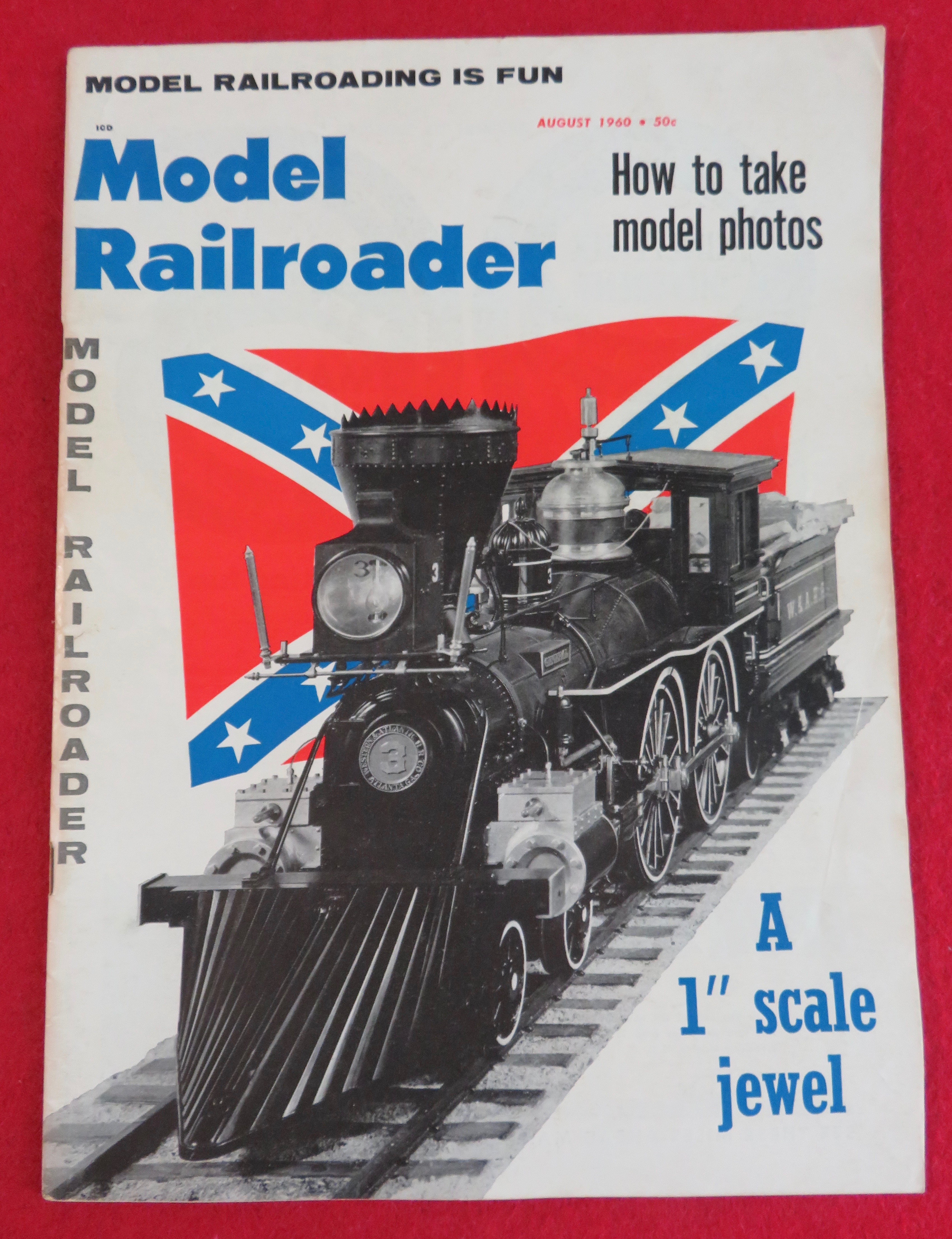 Model Railroader Magazine August 1960