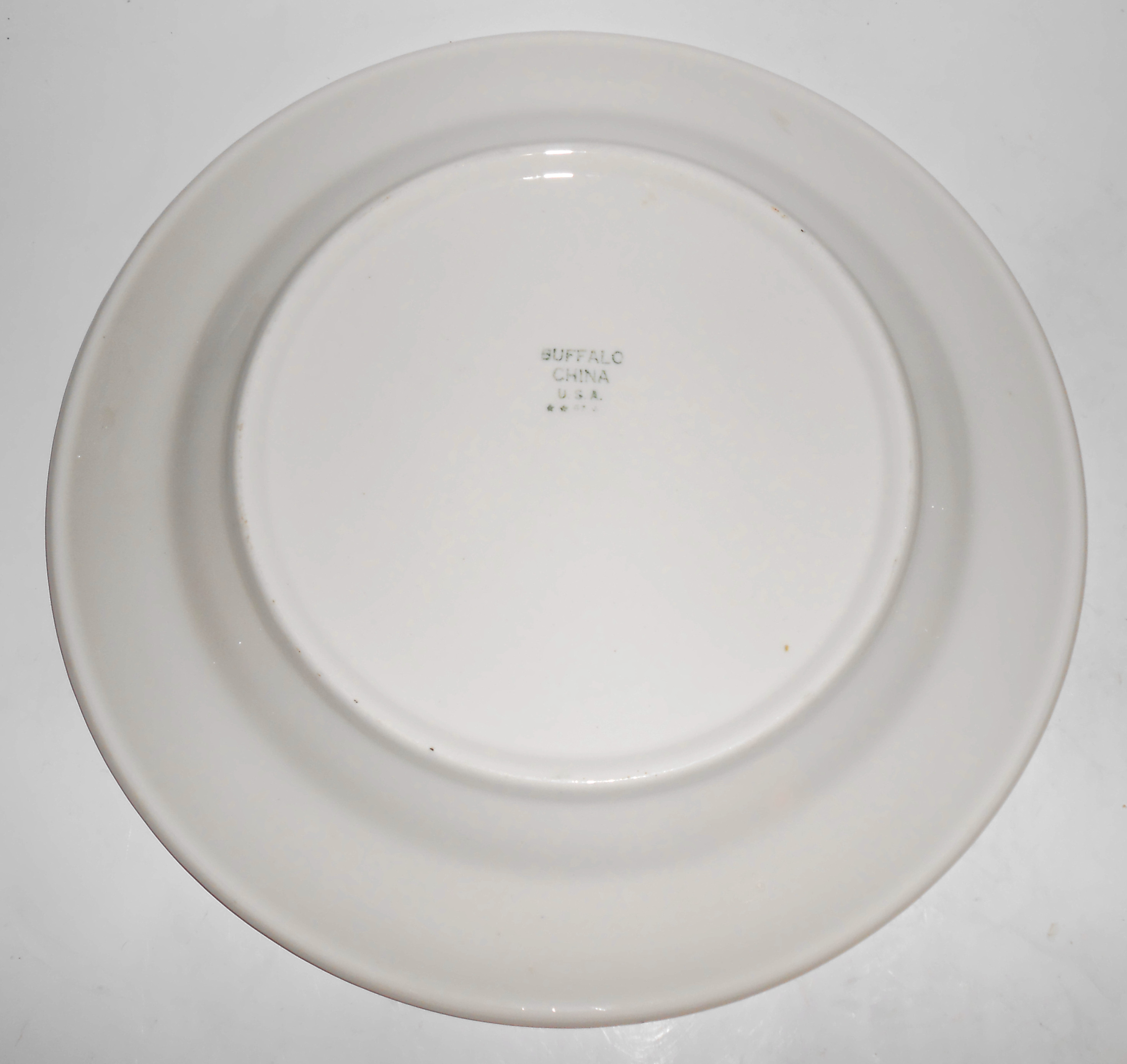Buffalo Pottery China Mallard Seeds Restaurant Plate! M