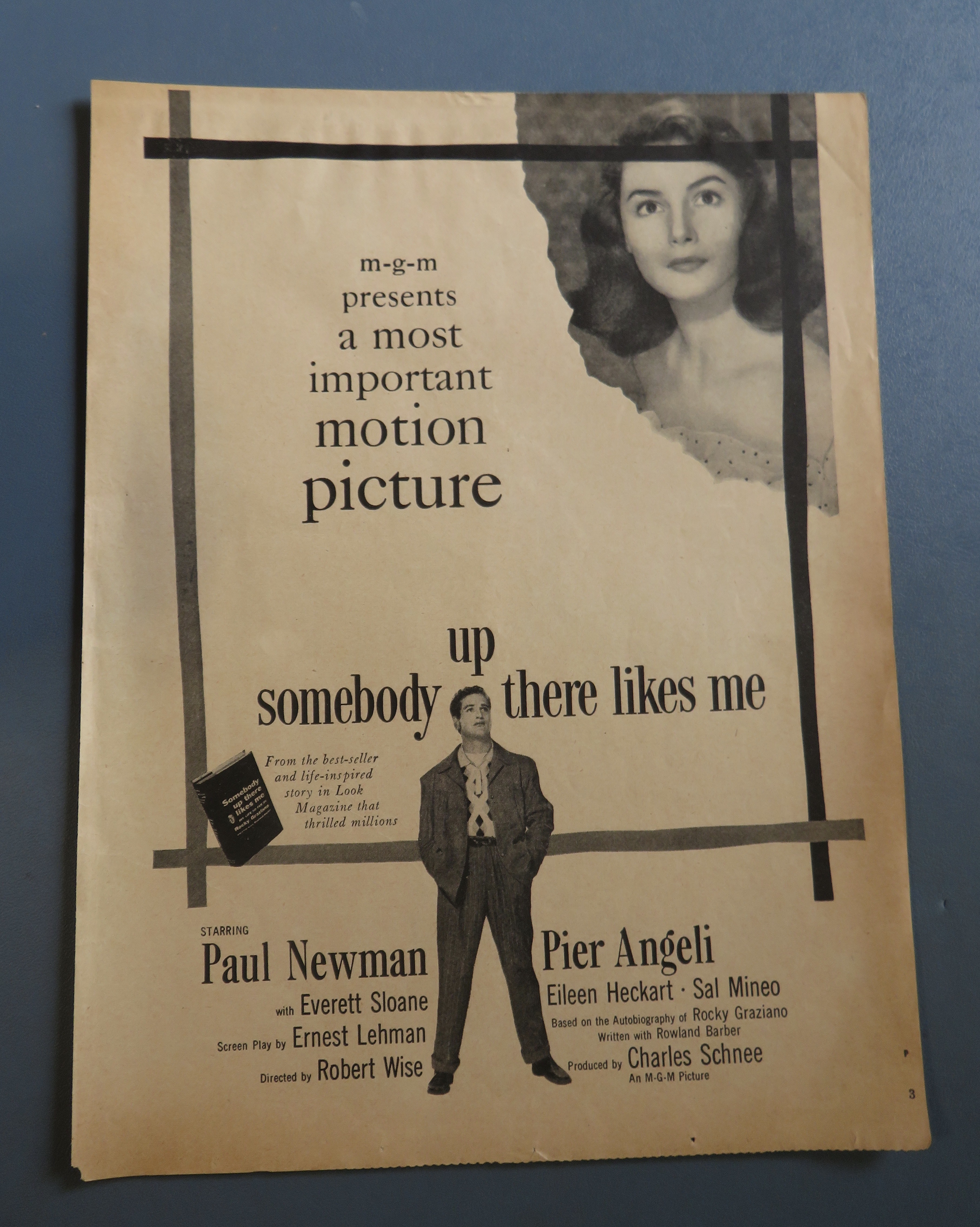 1956 Somebody Up There Likes Me w/ Paul Newman