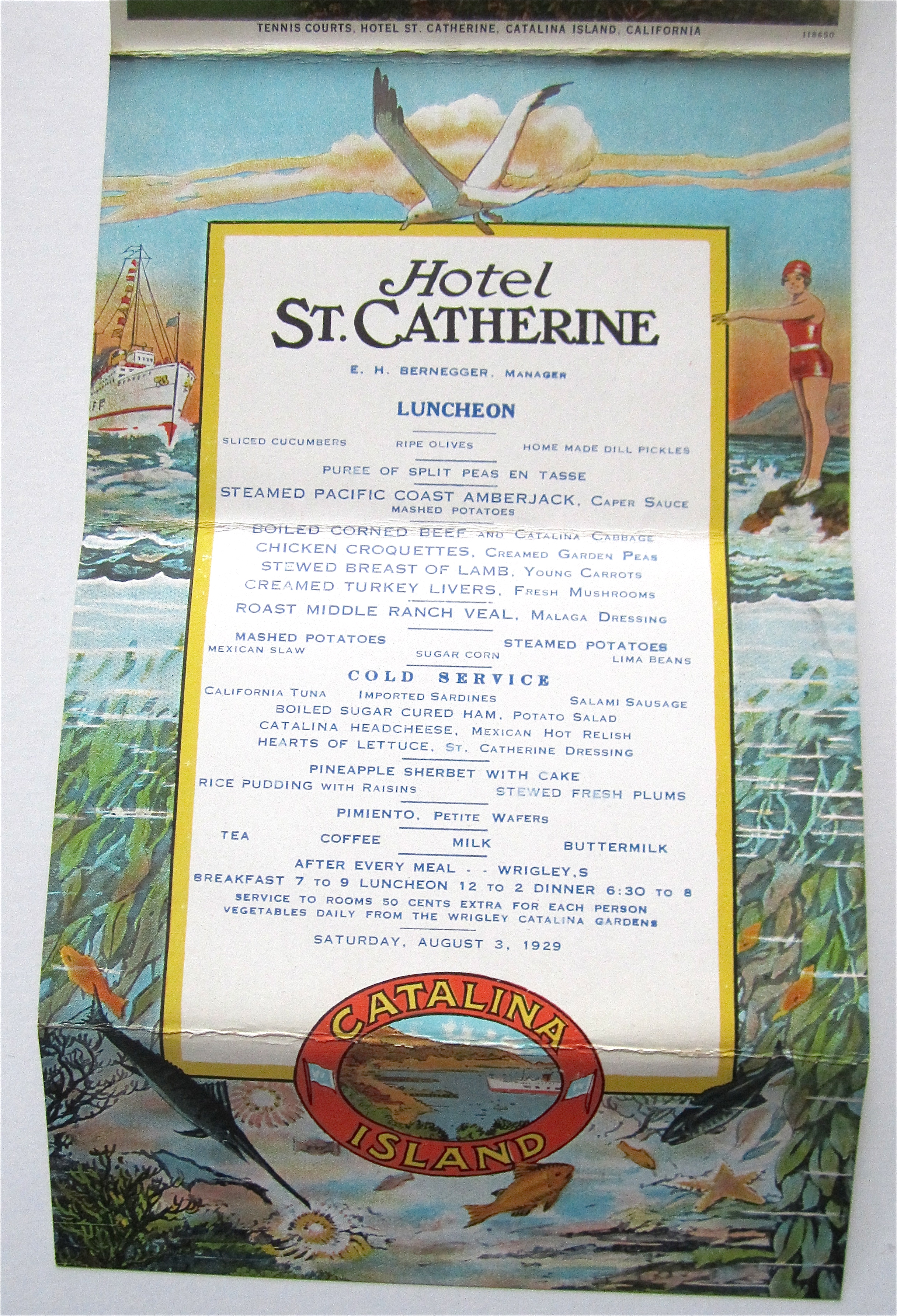 Catalina Island & Hotel St. Catherine, California