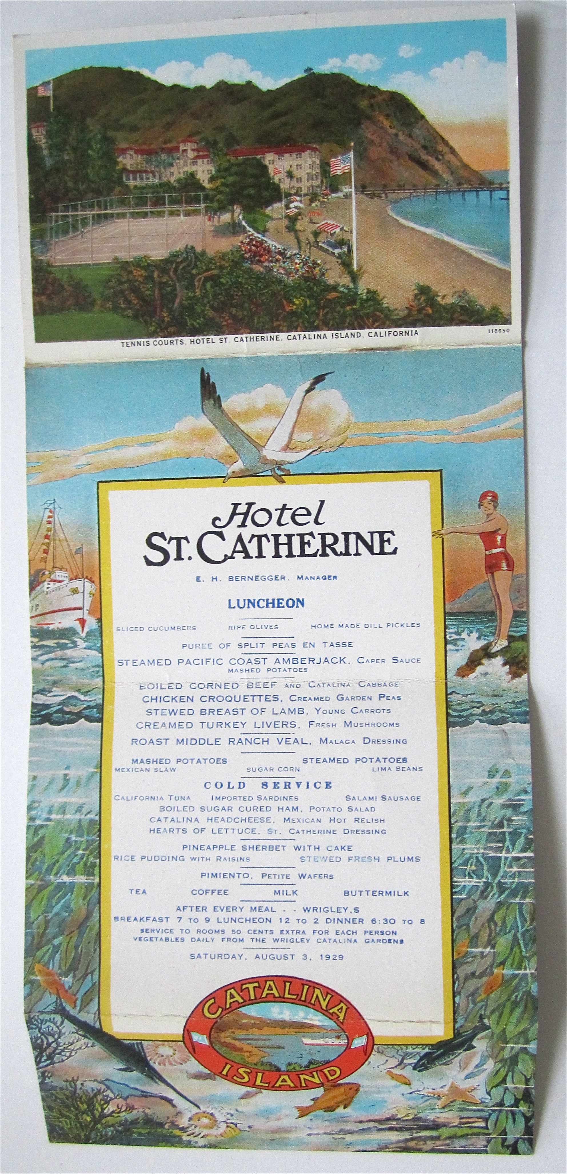 Catalina Island & Hotel St. Catherine, California