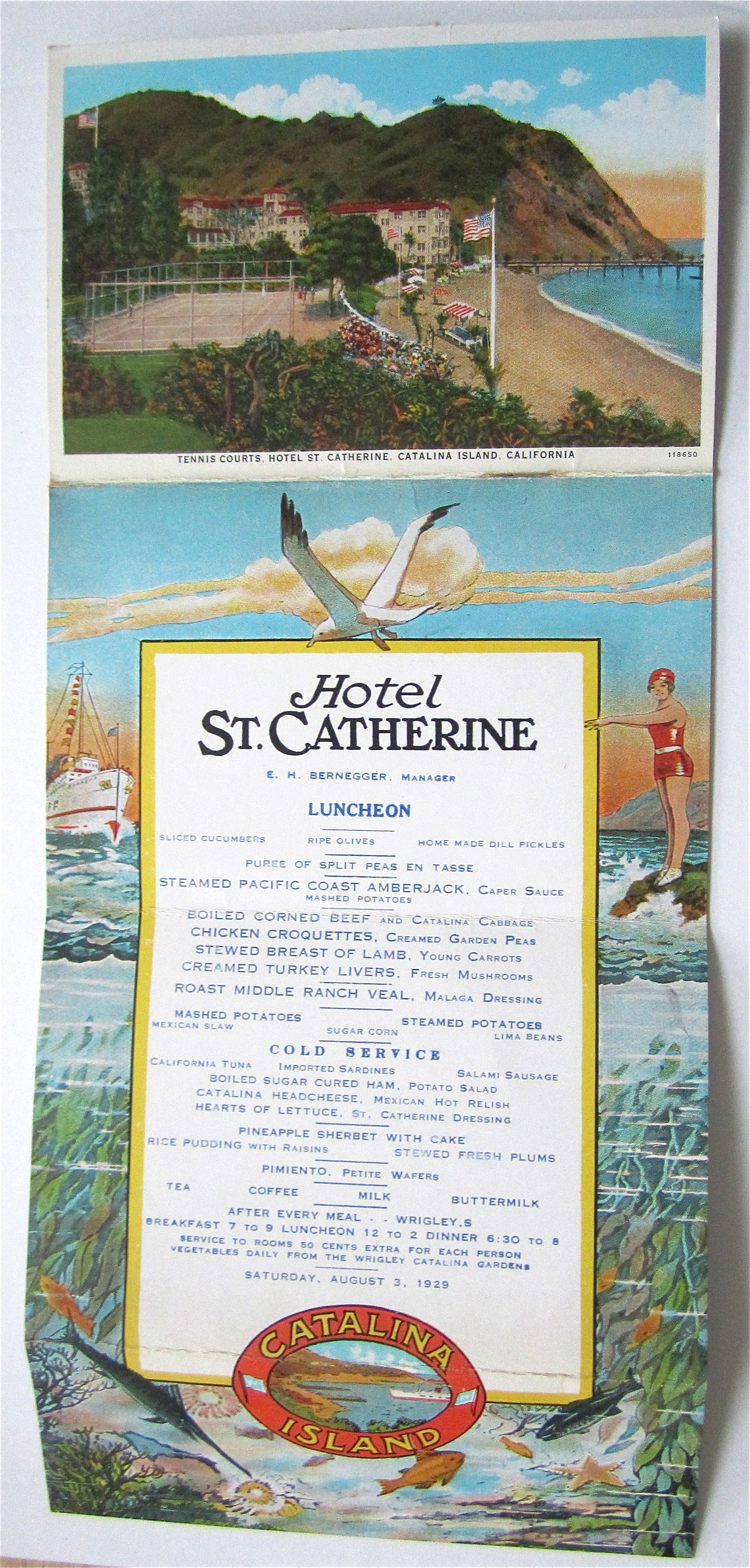 Catalina Island & Hotel St. Catherine, California