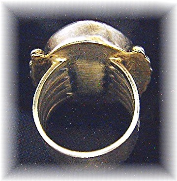Designer Sterling Silver Carnelian Ring . . . . . . .
