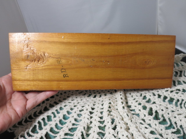 Wooden Ausable Chasm NY Souvenir Candy Dish Deer Toothpick