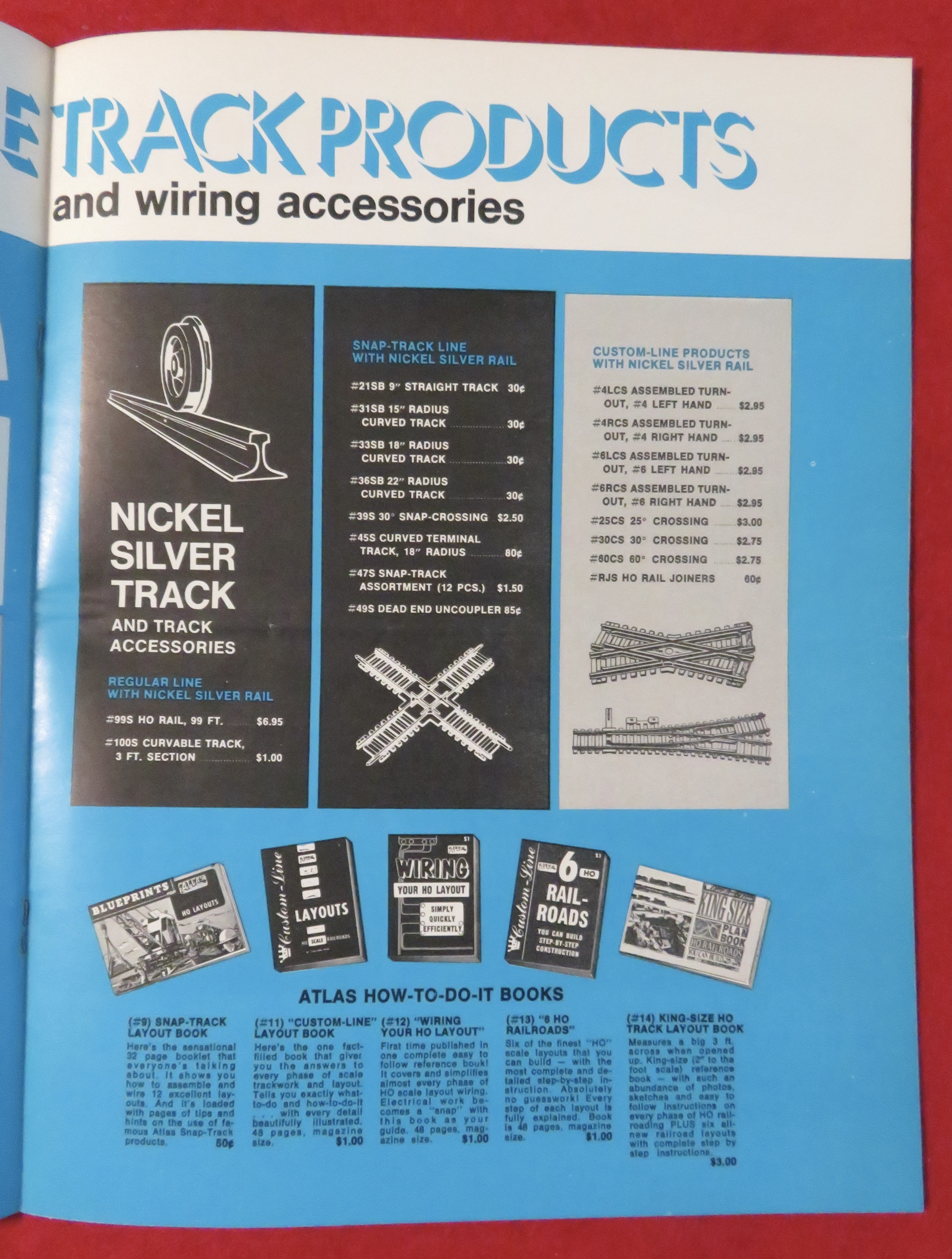 Atlas Model Railroad Train Catalog April 1971