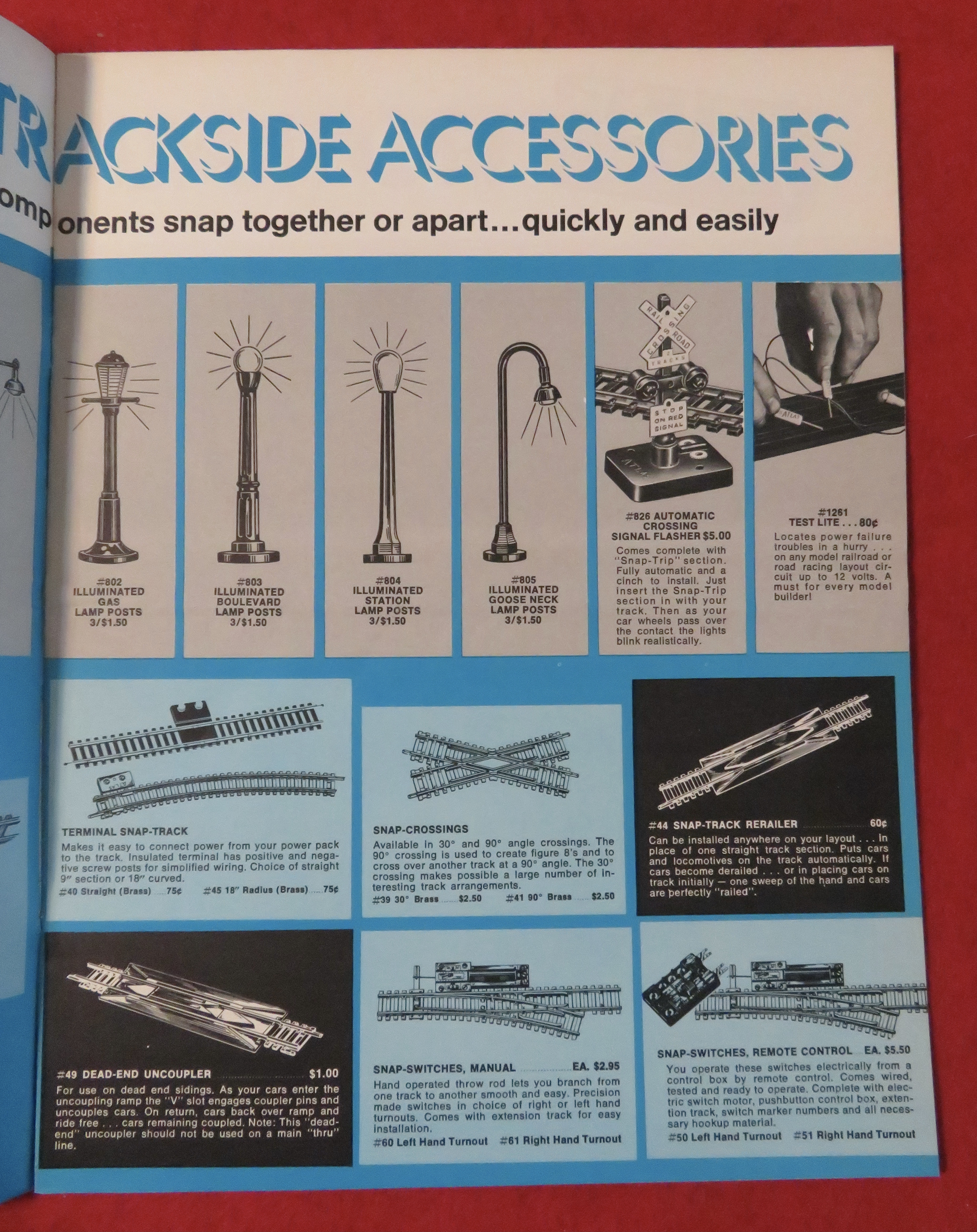 Atlas Model Railroad Train Catalog April 1971