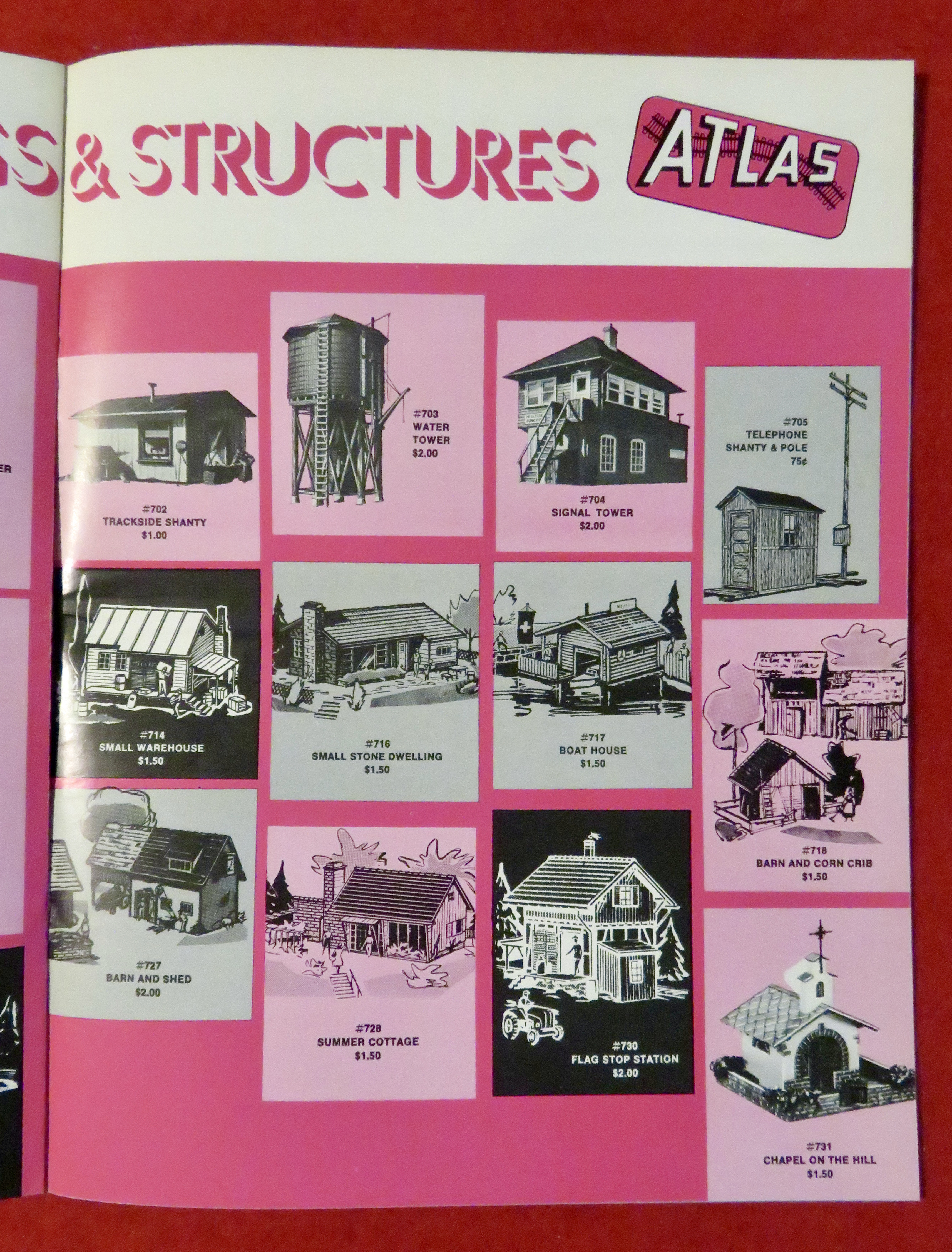 Atlas Model Railroad Train Catalog April 1971