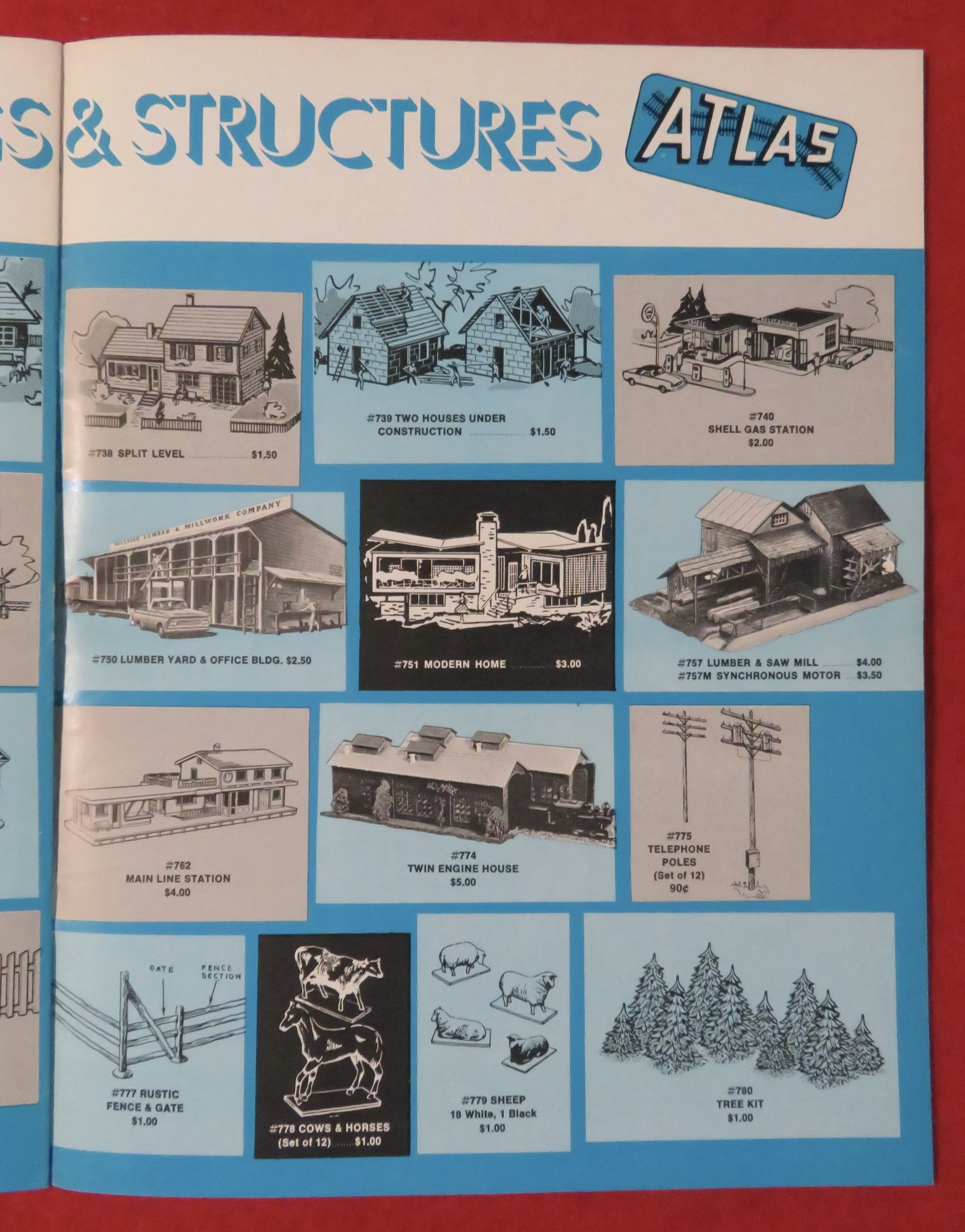 Atlas Model Railroad Train Catalog April 1971