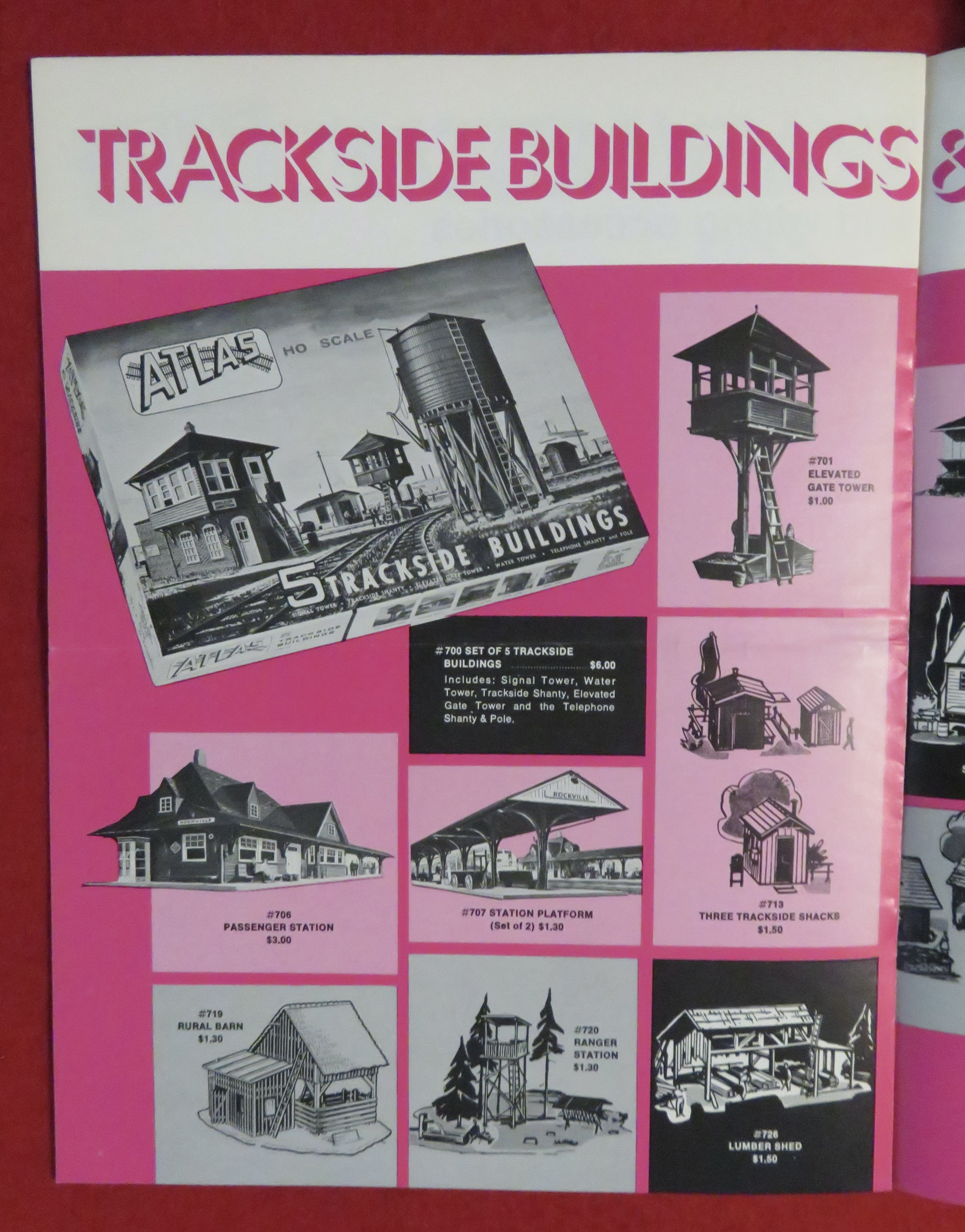 Atlas Model Railroad Train Catalog April 1971