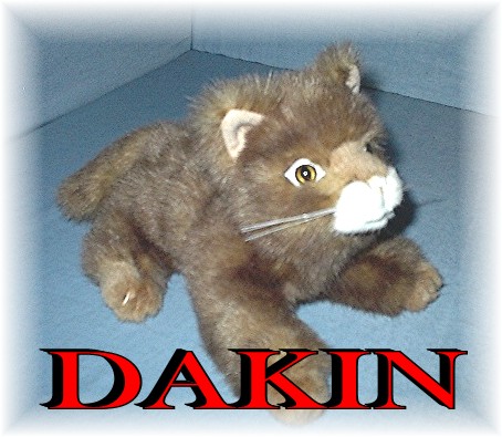 DAKIN 'Conor Kitty' Tan Striped Cat