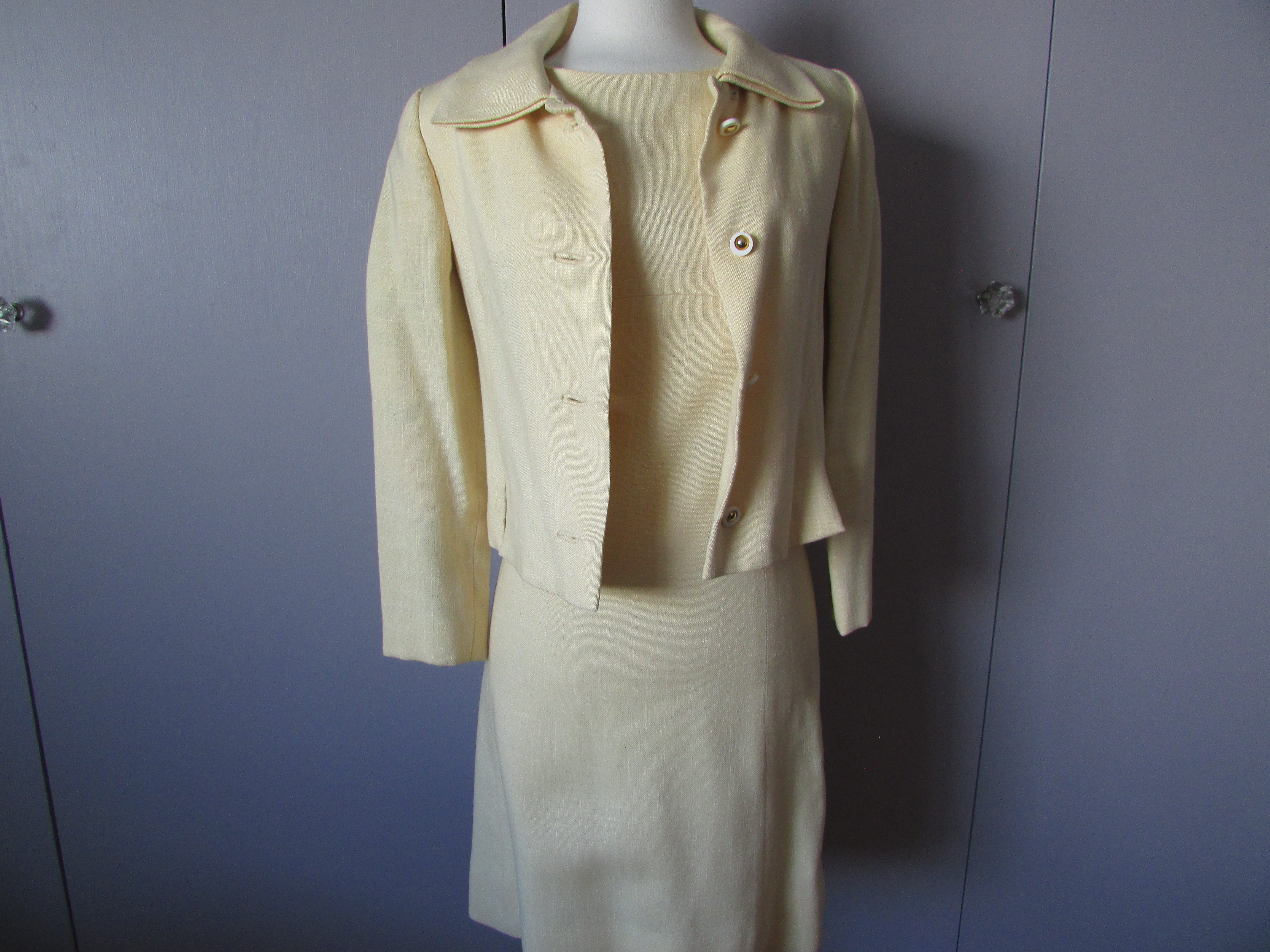 Linen Jacket Dress