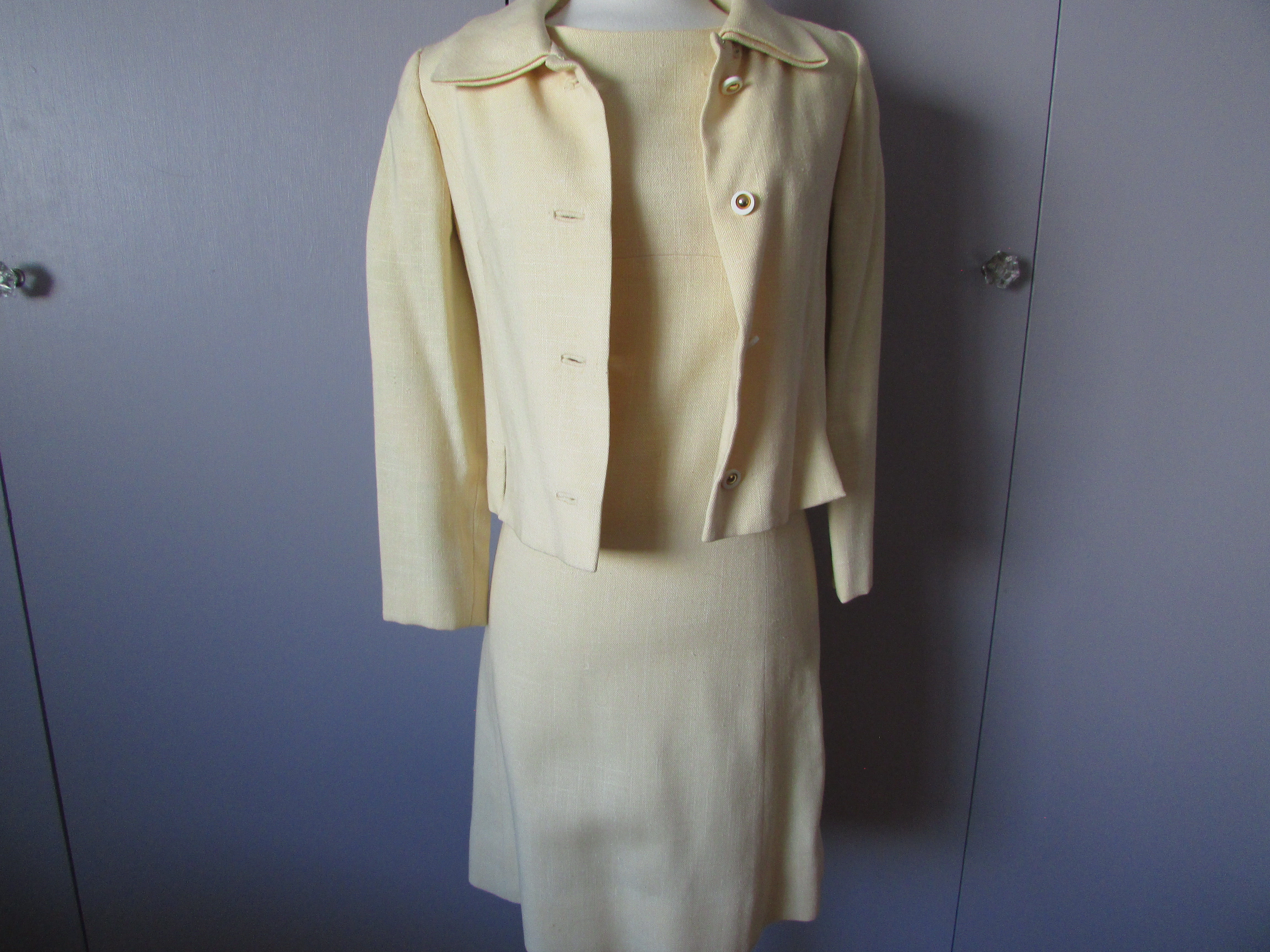 Linen Jacket Dress