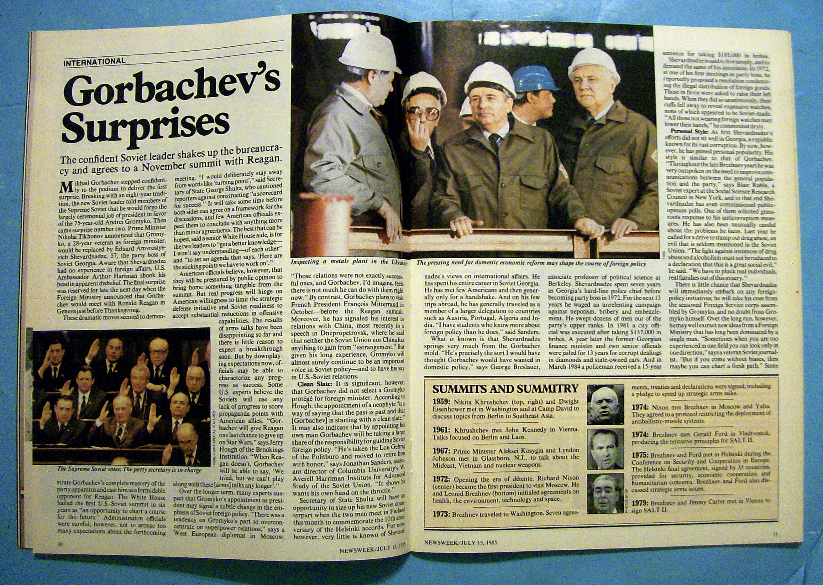 Newsweek Magazine-July 15, 1985 The Single Parent