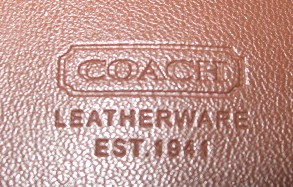 Coach brown Ali signature  Check Book Wallet