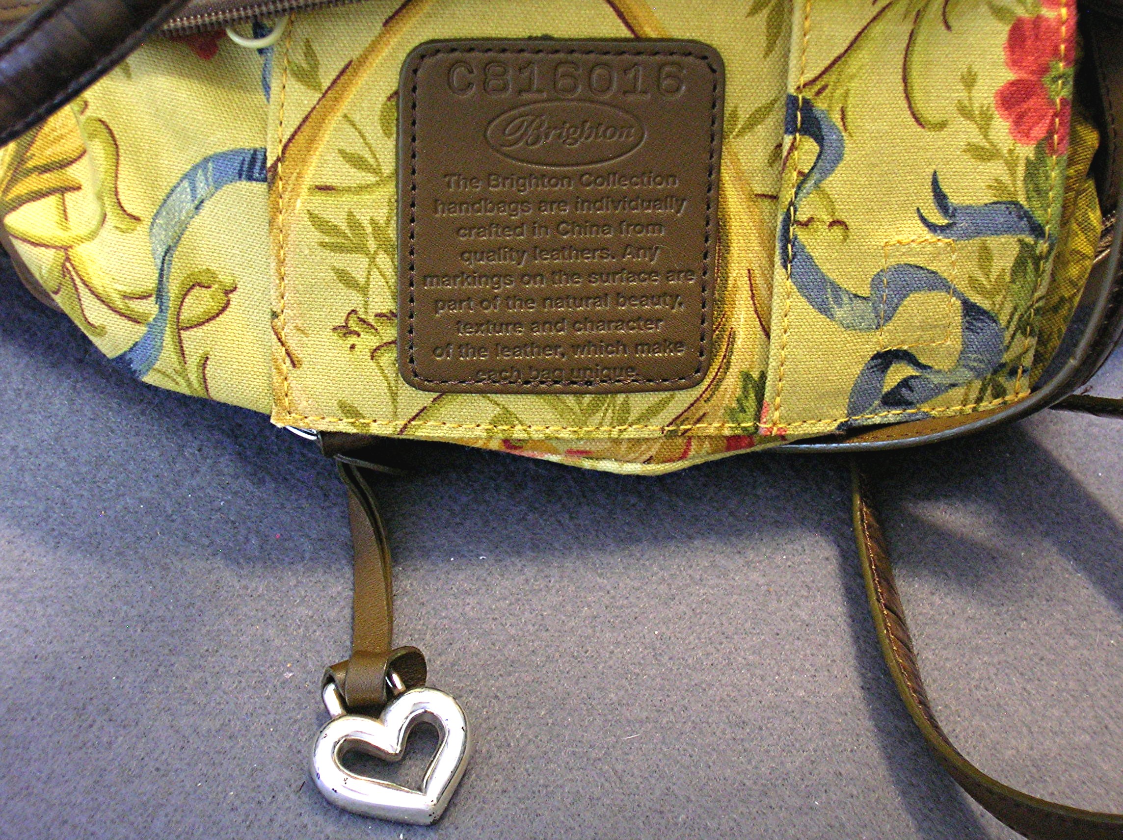 Brighton  BIJOUX Quilted  Leather Wallet Purse