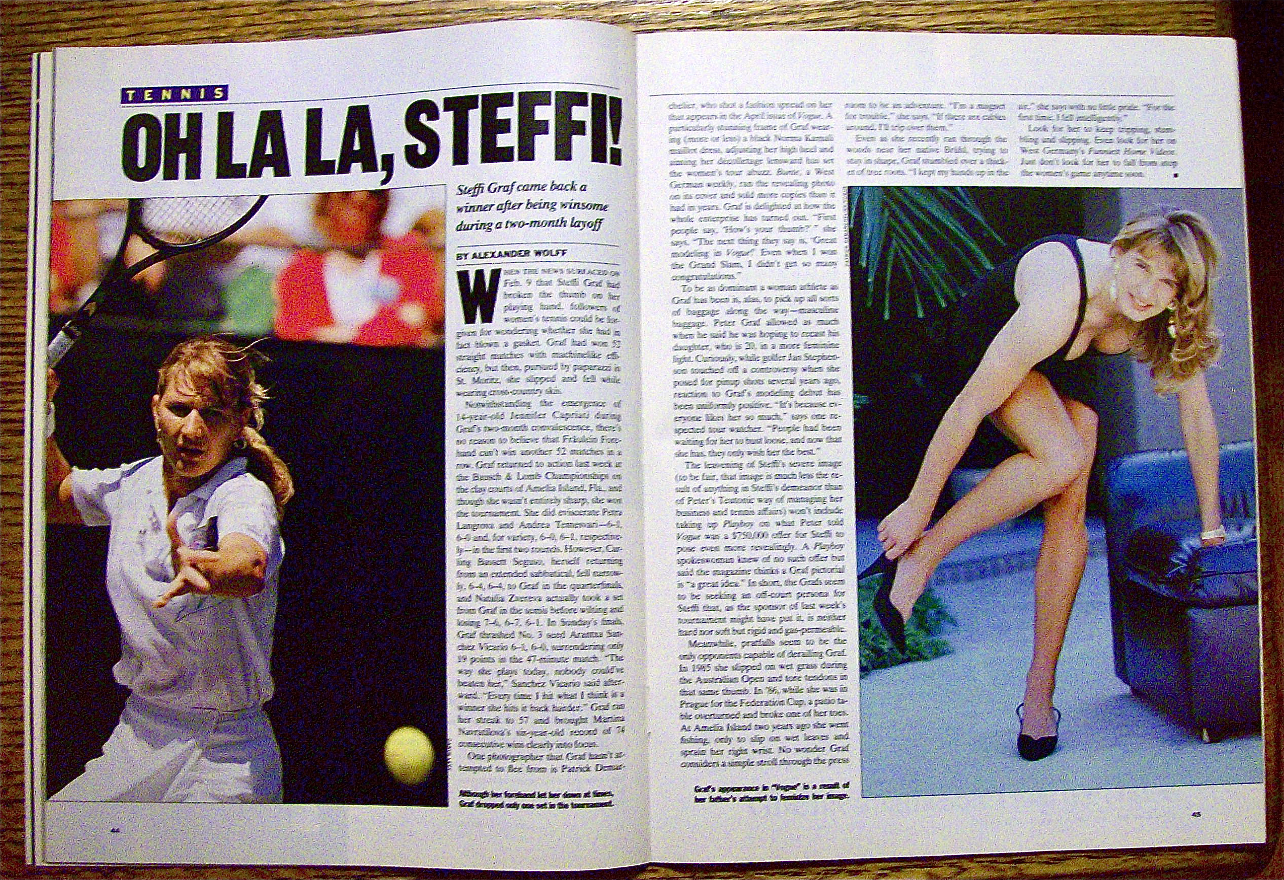 Sports Illustrated Magazine April 23, 1990 Upset Kings