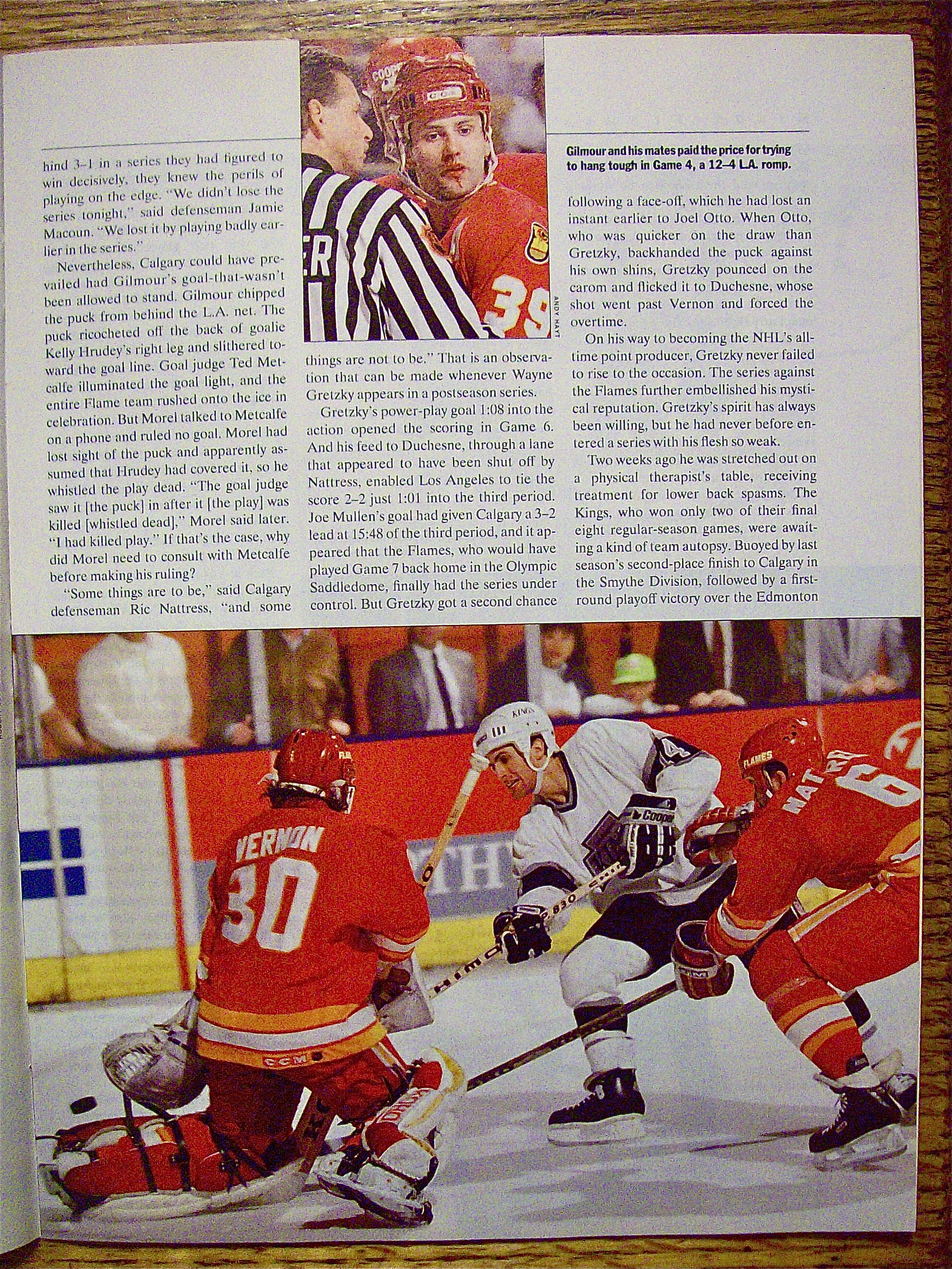 Sports Illustrated Magazine April 23, 1990 Upset Kings