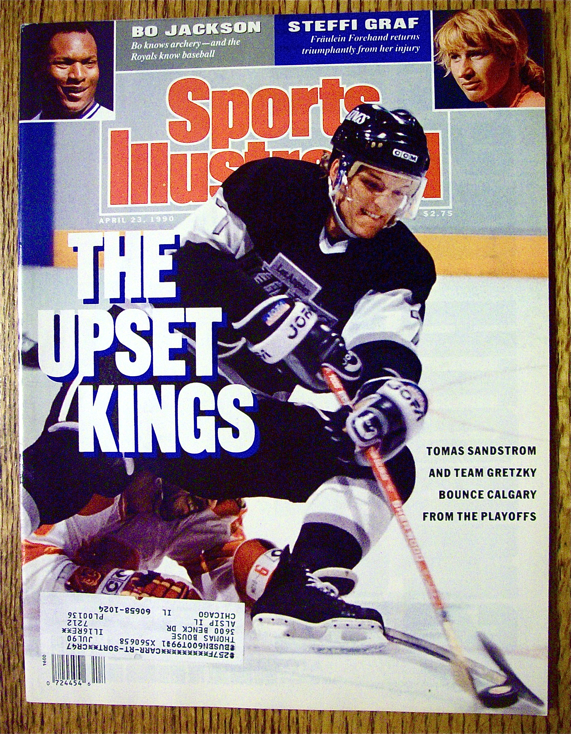 Sports Illustrated Magazine April 23, 1990 Upset Kings