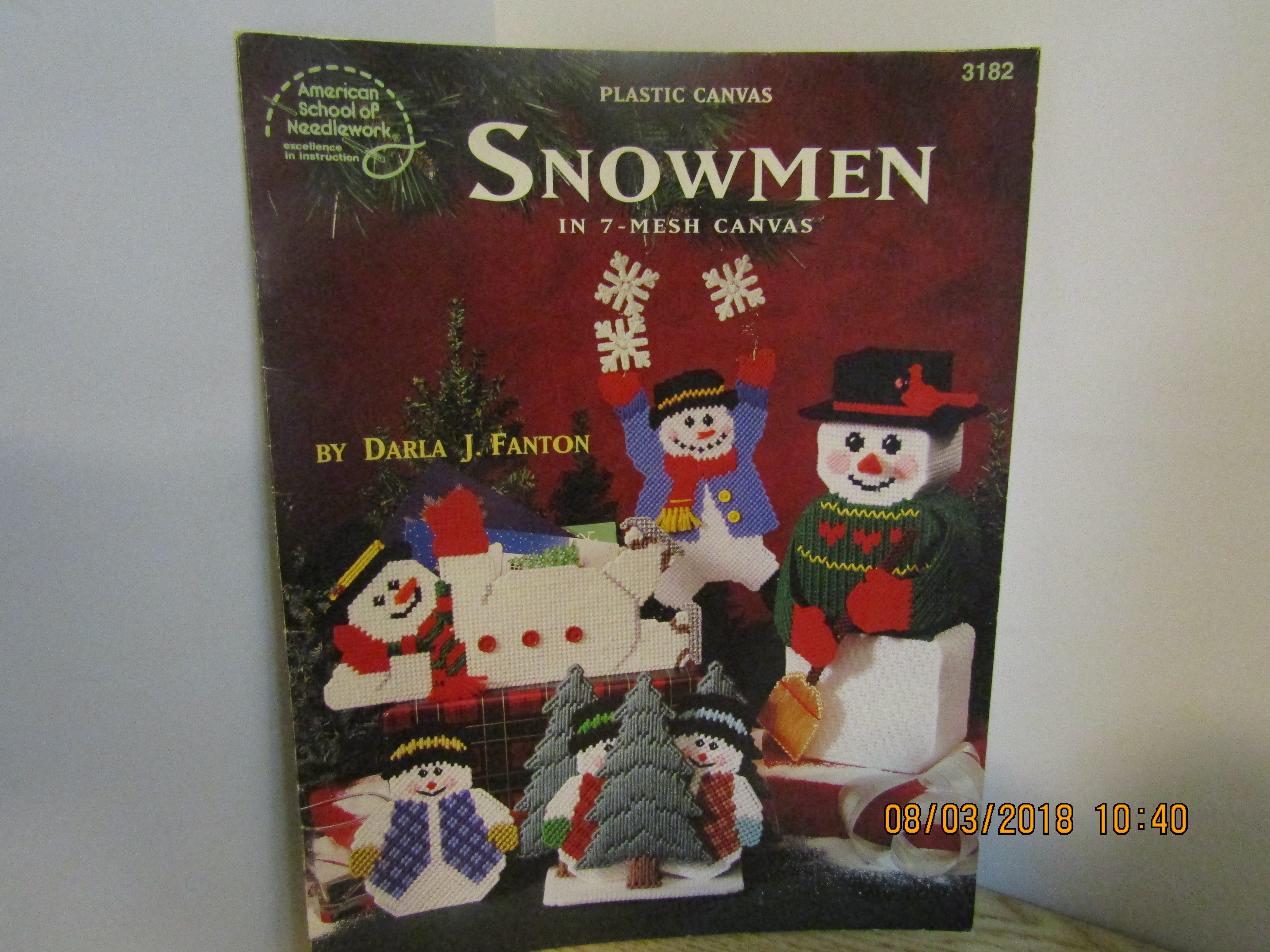 ASN Plastic Canvas Snowmen #3182