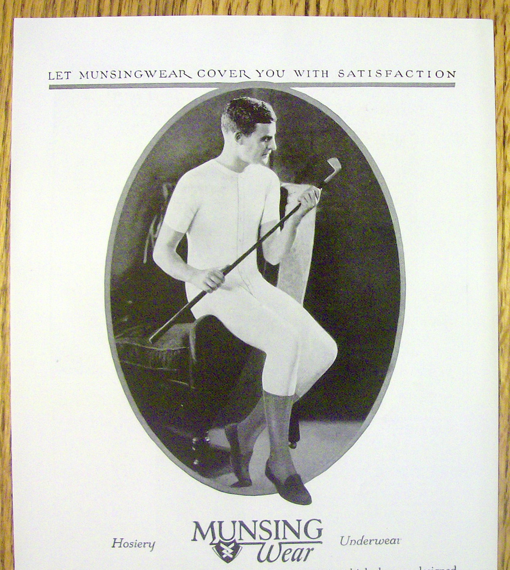 1926 Munsing Wear Hosiery & Underwear