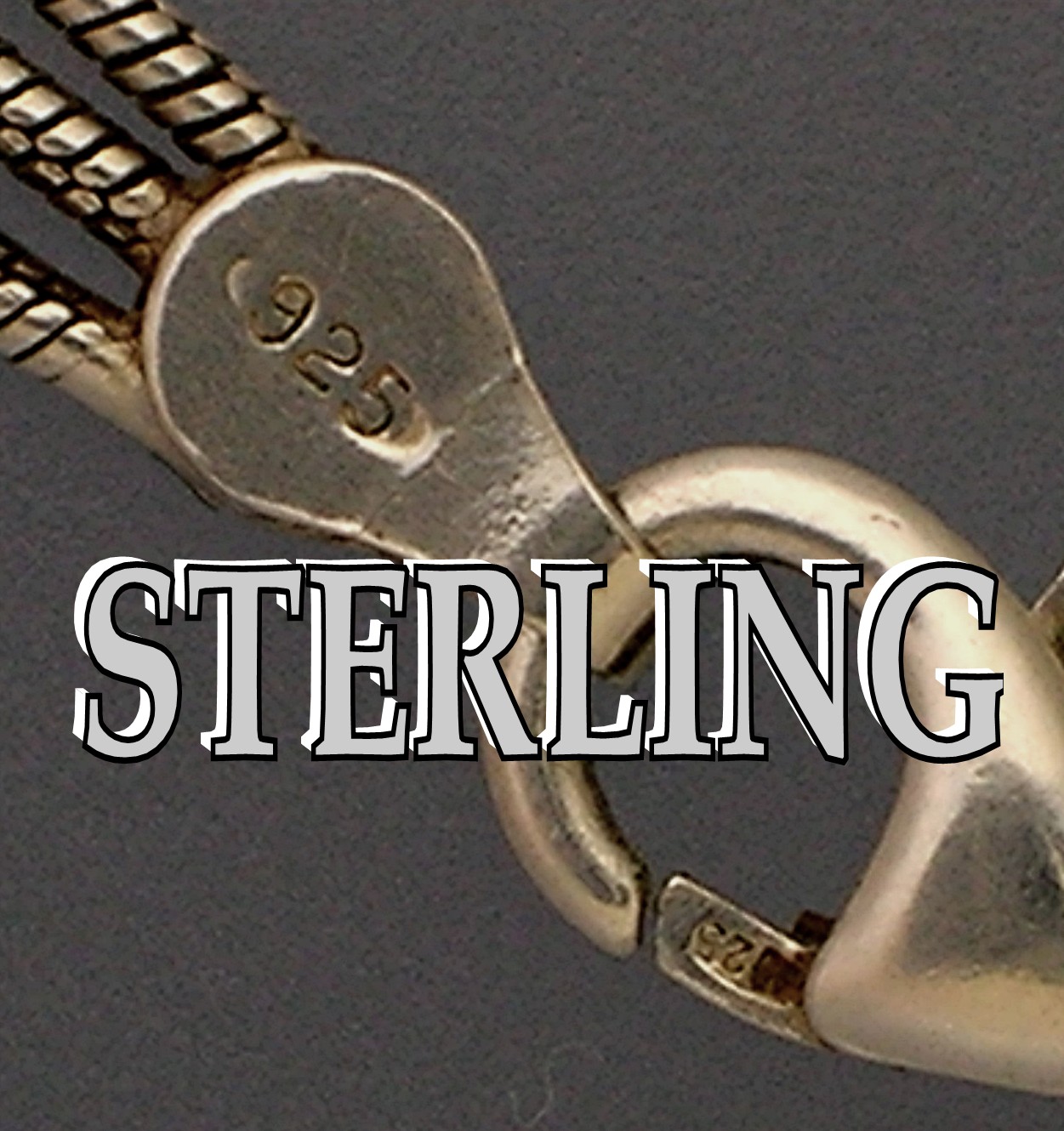 Necklace Sterling Silver 3 Row Snake  Ball Chains
