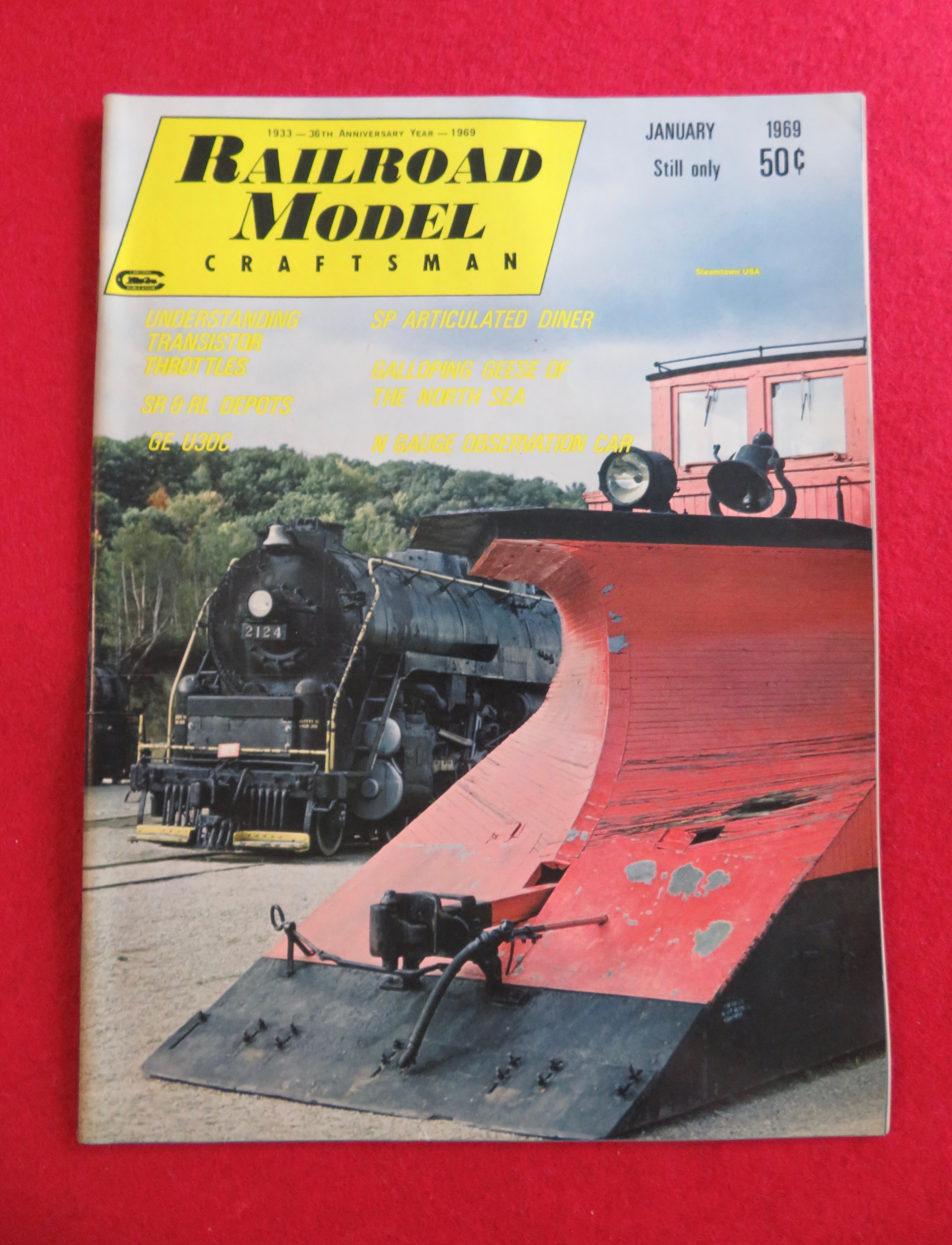 Railroad Model Craftsman Magazine January 1969