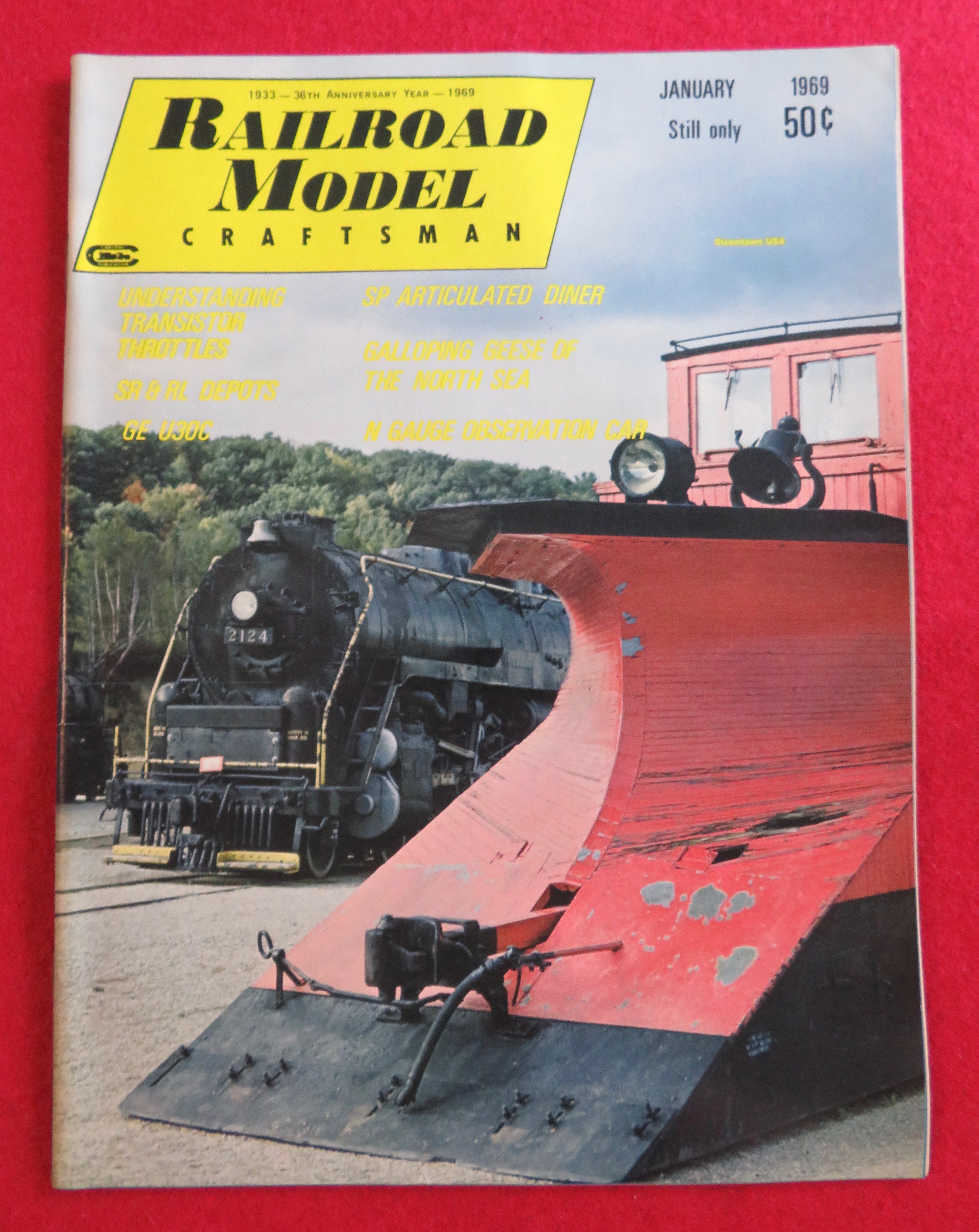 Railroad Model Craftsman Magazine January 1969