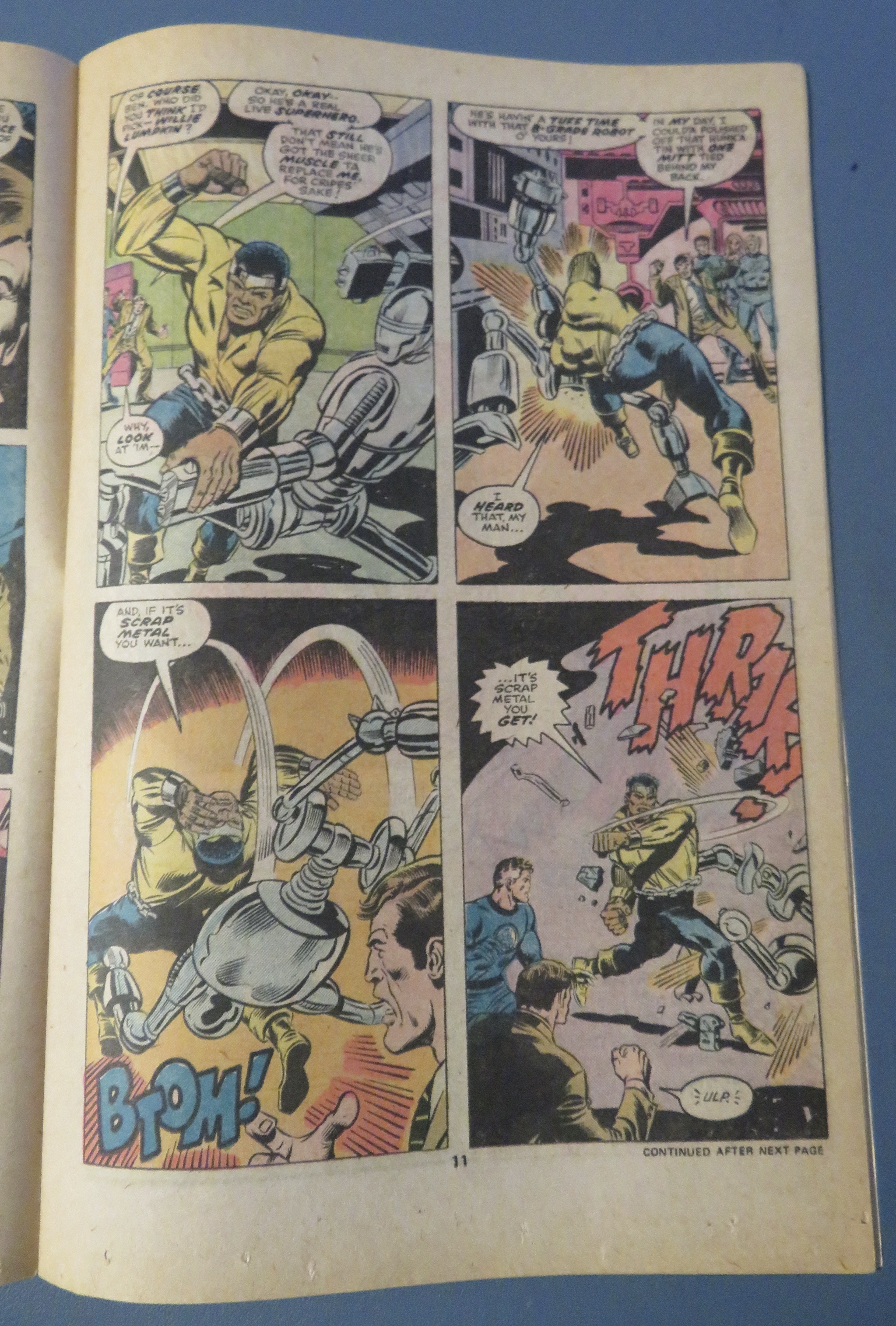 Fantastic Four Comic March 1976 Powers Gone
