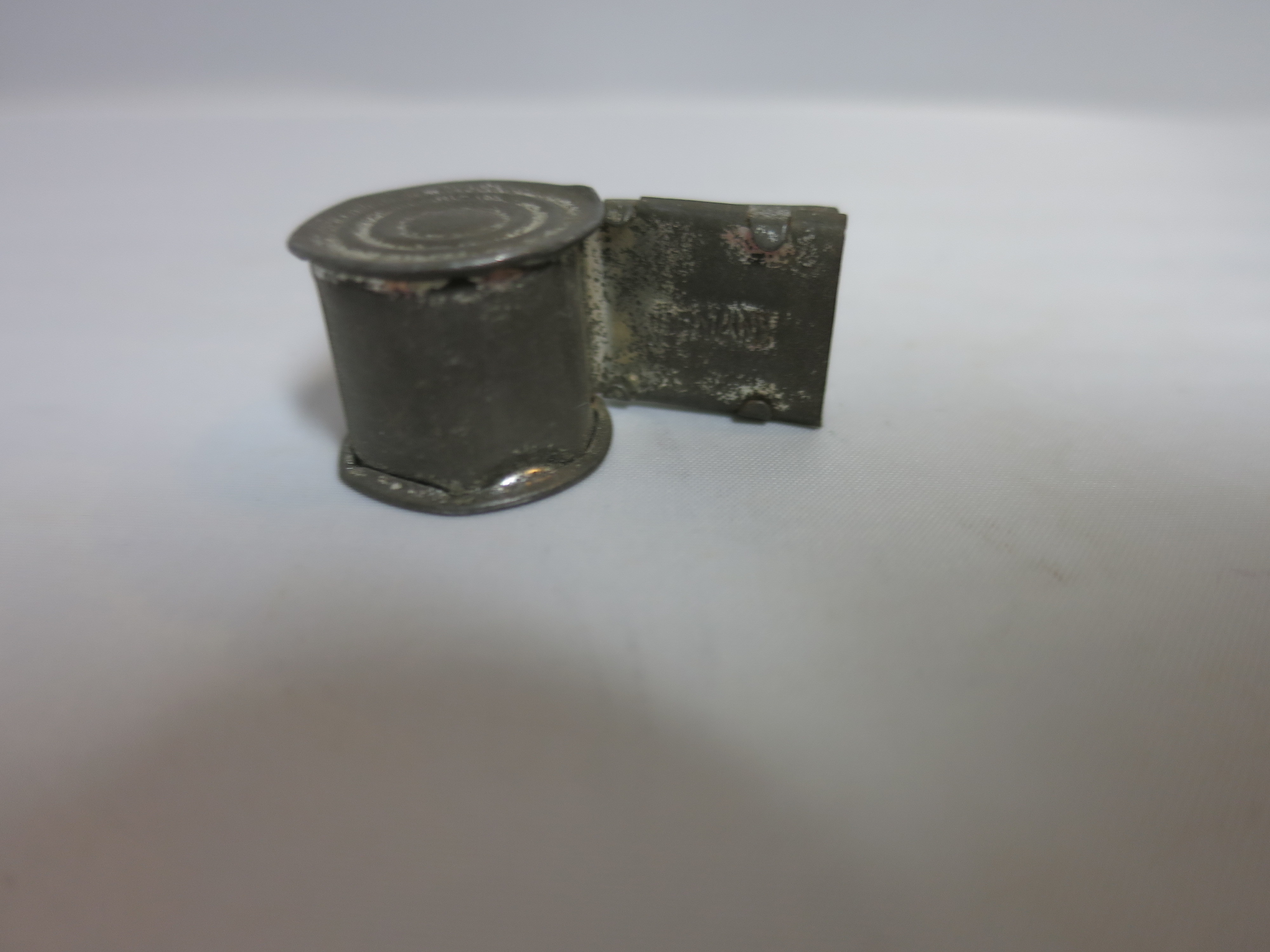 Civil War Era Antique Child's Tin Whistle 1850s to 1860s