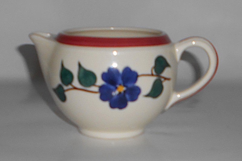 Vernon Kilns Pottery Gale Turnbull Hand Decorated 836 Linda Creamer