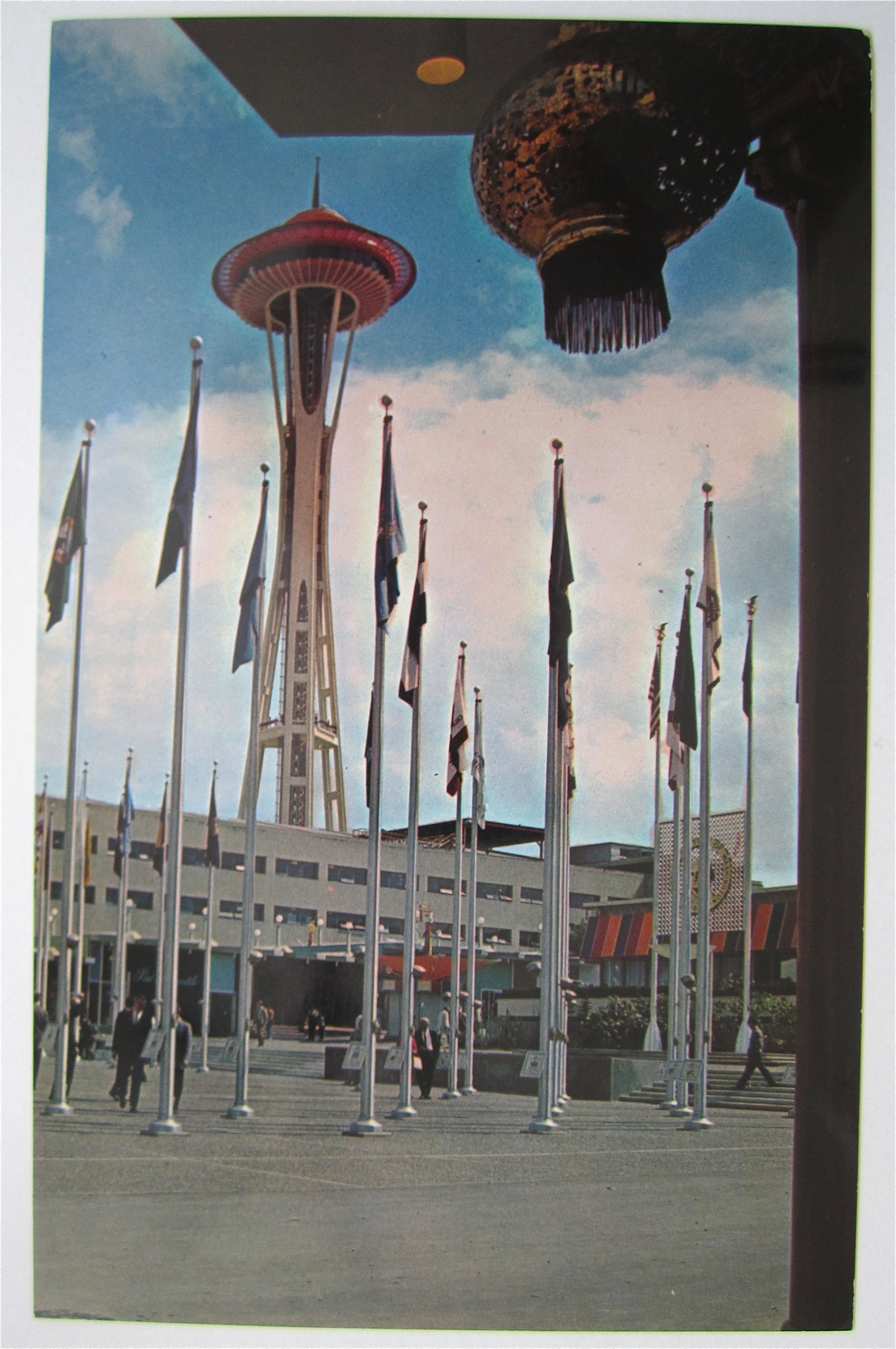 Plaza Of States, Seattle World's Fair Postcard