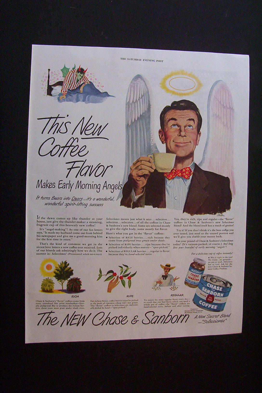 1948 Chase & Sanborn Coffee