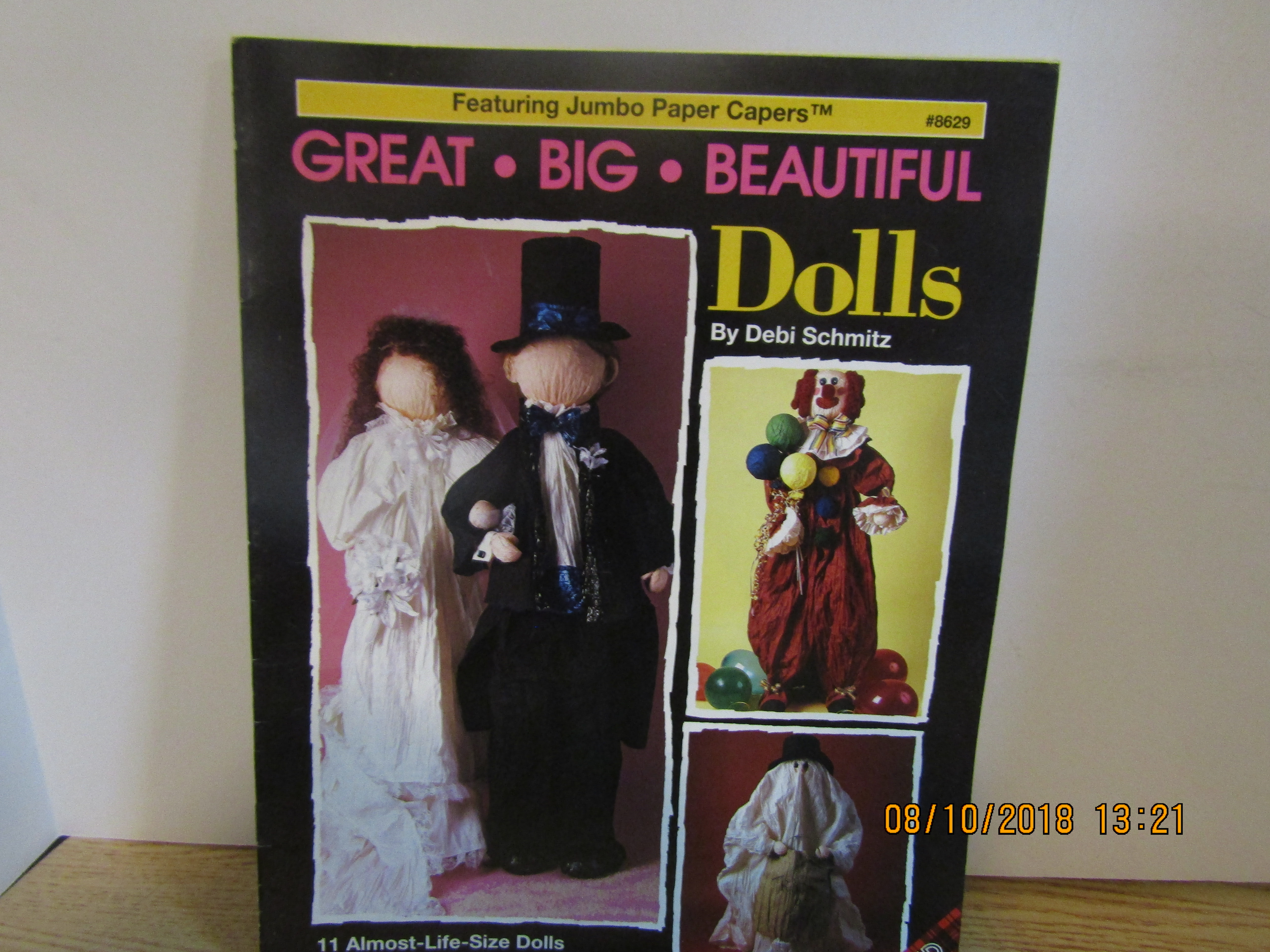 Plaid Craft Book Great-Big-Beautiful Dolls #8629