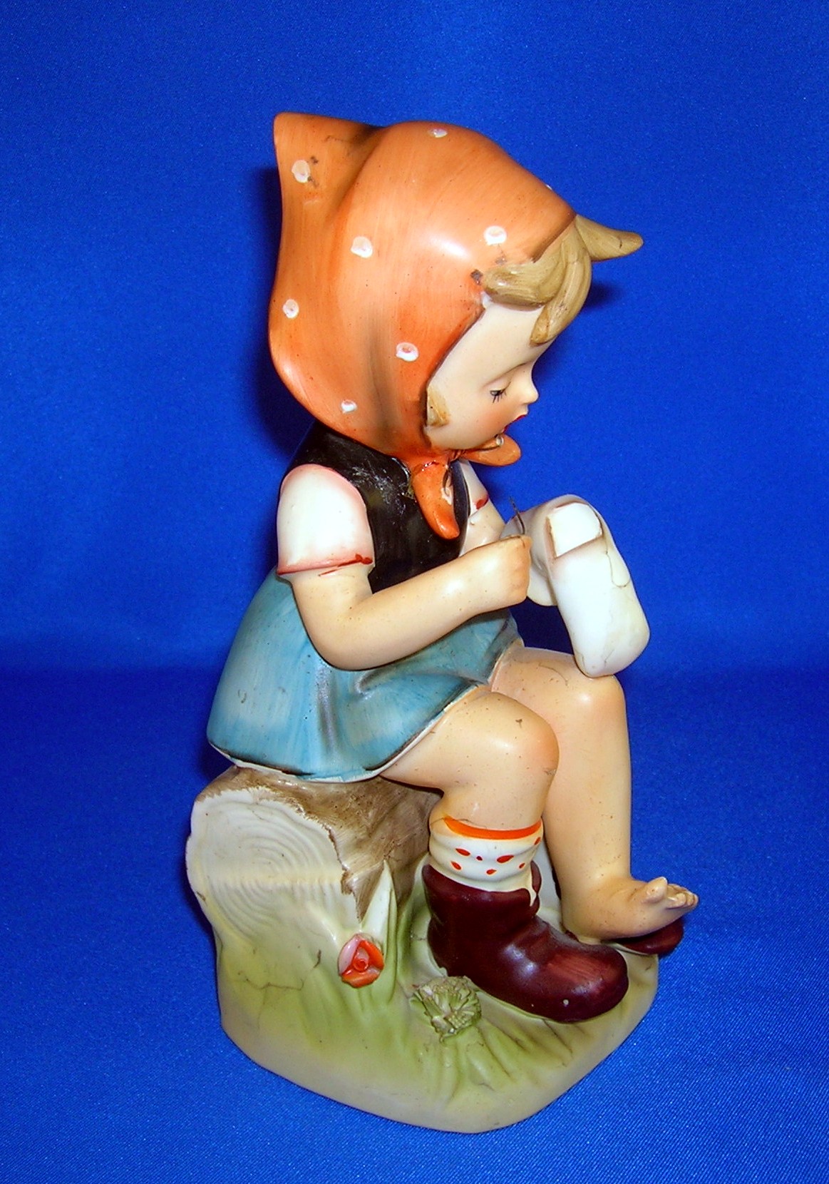 Erich Stauffer Hummel Type Little Girl Figurine