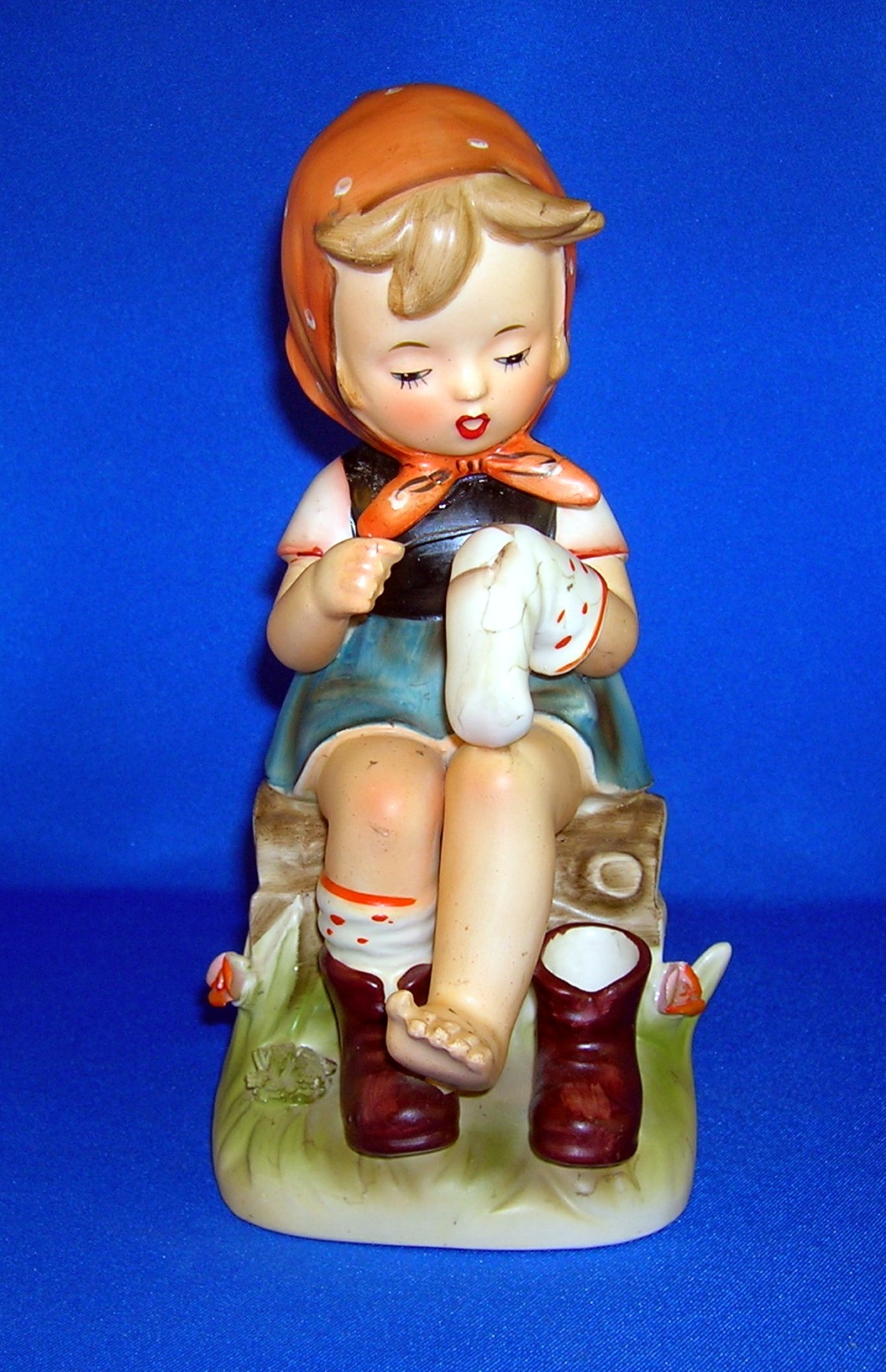 Erich Stauffer Hummel Type Little Girl Figurine