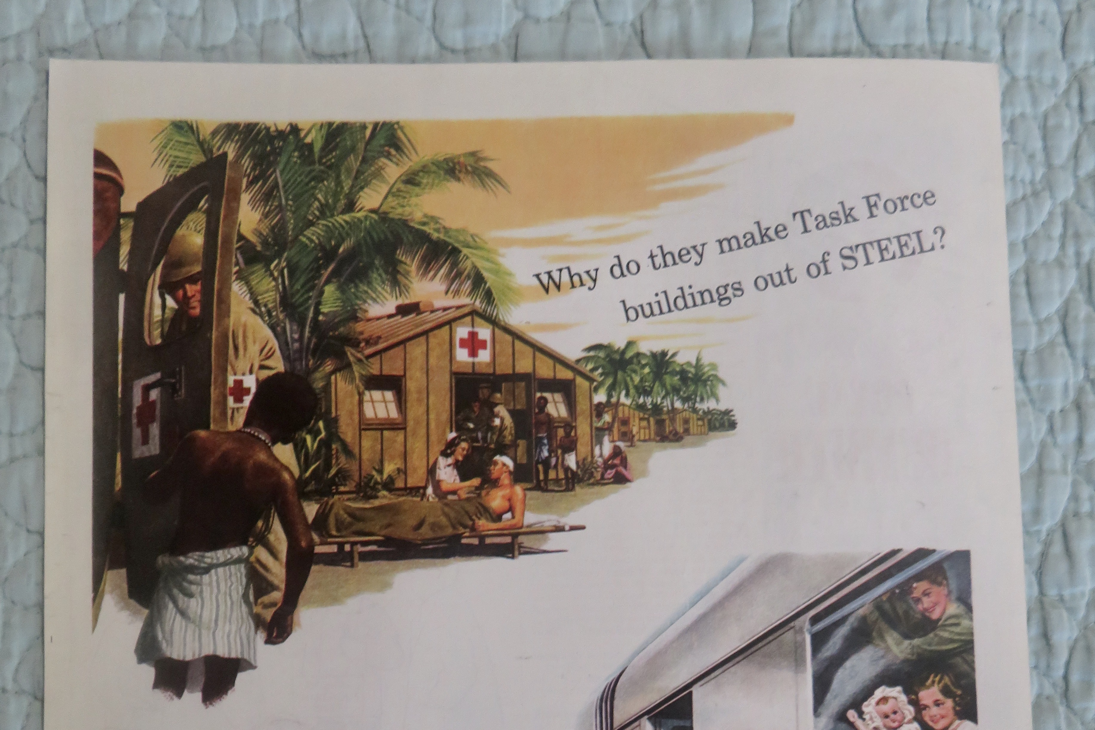 1945 United States Steel with Steel For Protection