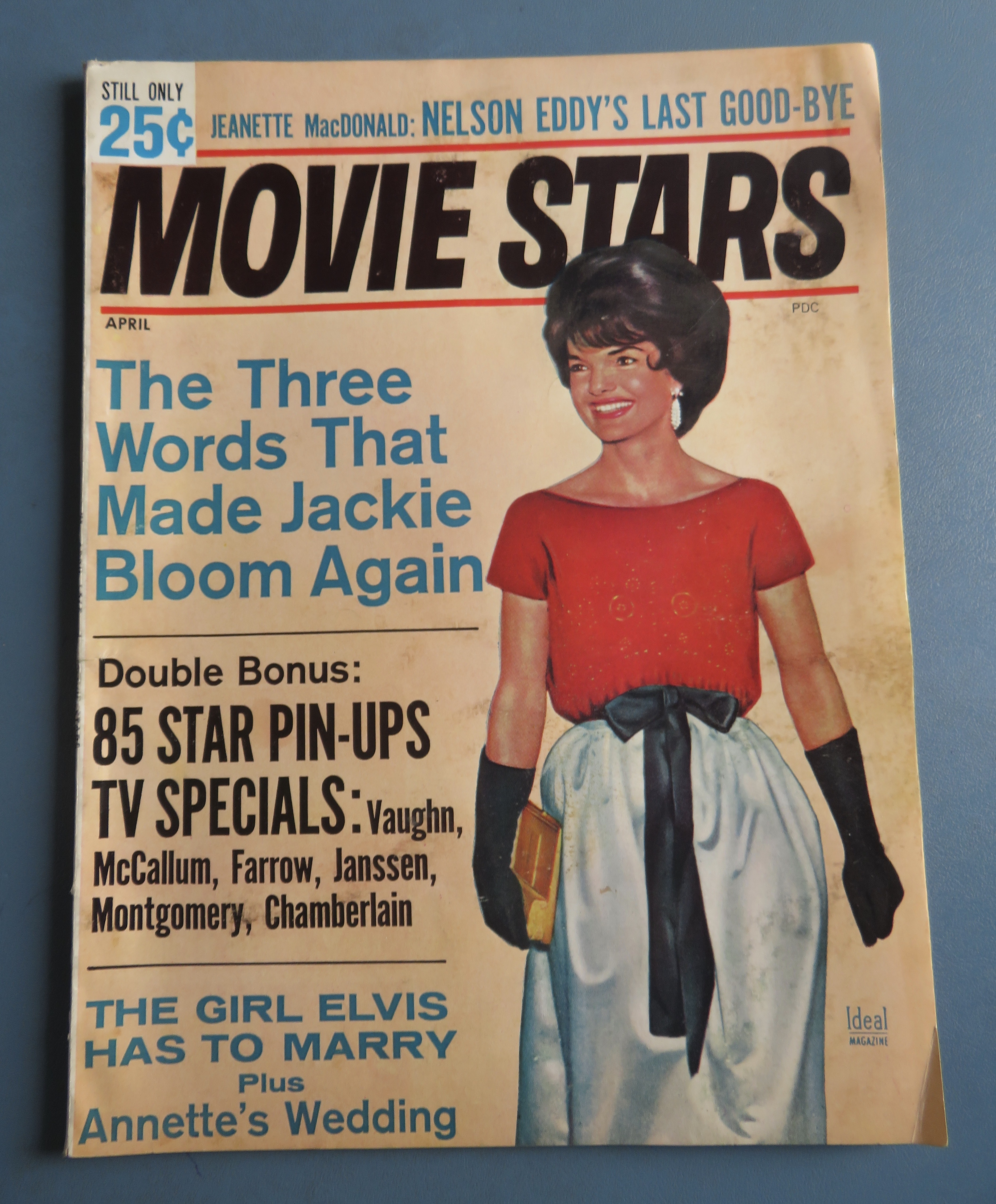 Movie Stars Magazine April 1965 Jackie Kennedy