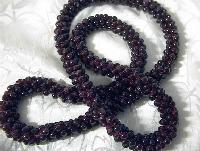 26 Inch Clustered Ruby Red Garnet Necklace
