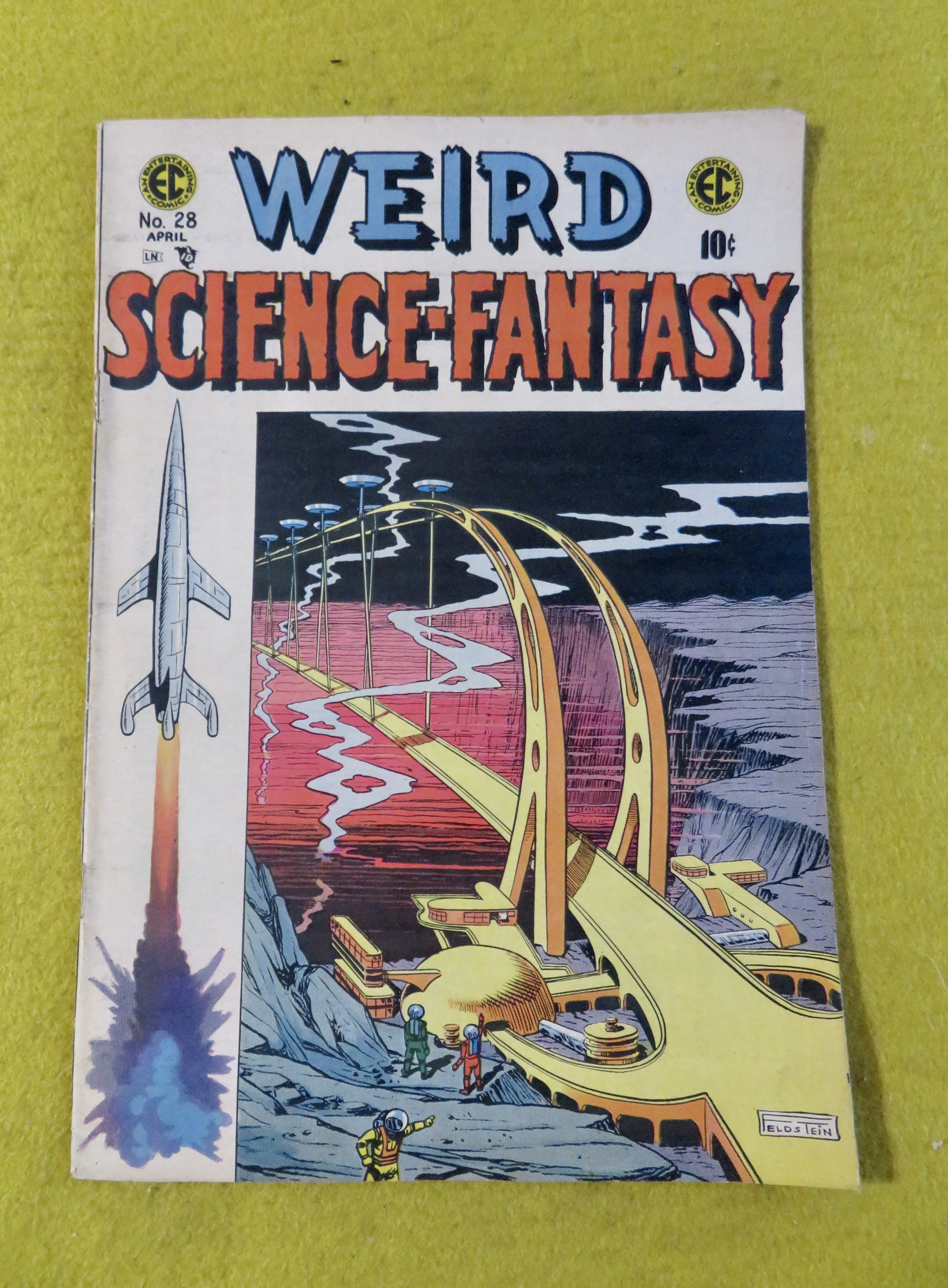 Weird Fantasy Comic April 1955 The Inferiors