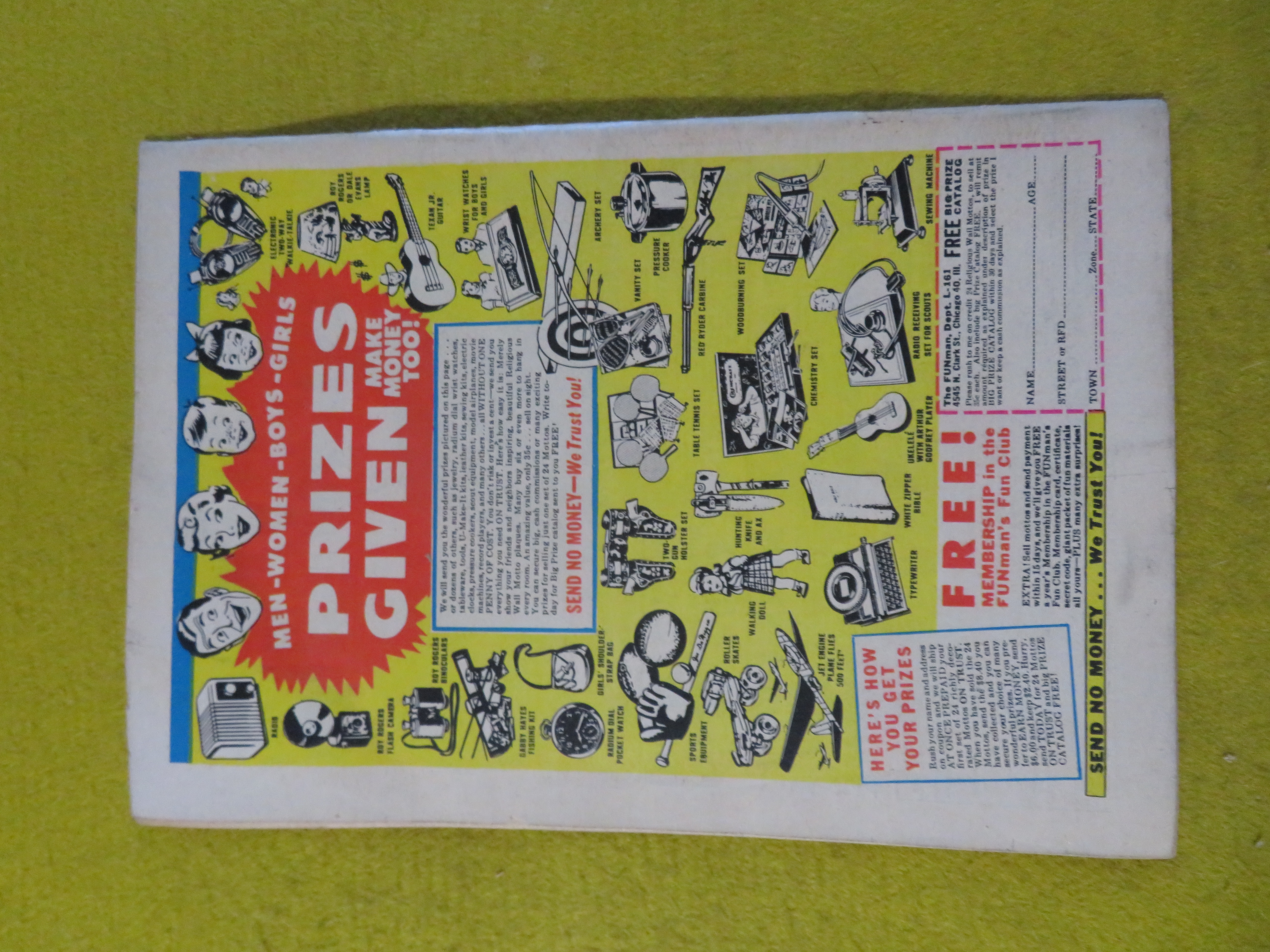 Weird Fantasy Comic April 1955 The Inferiors
