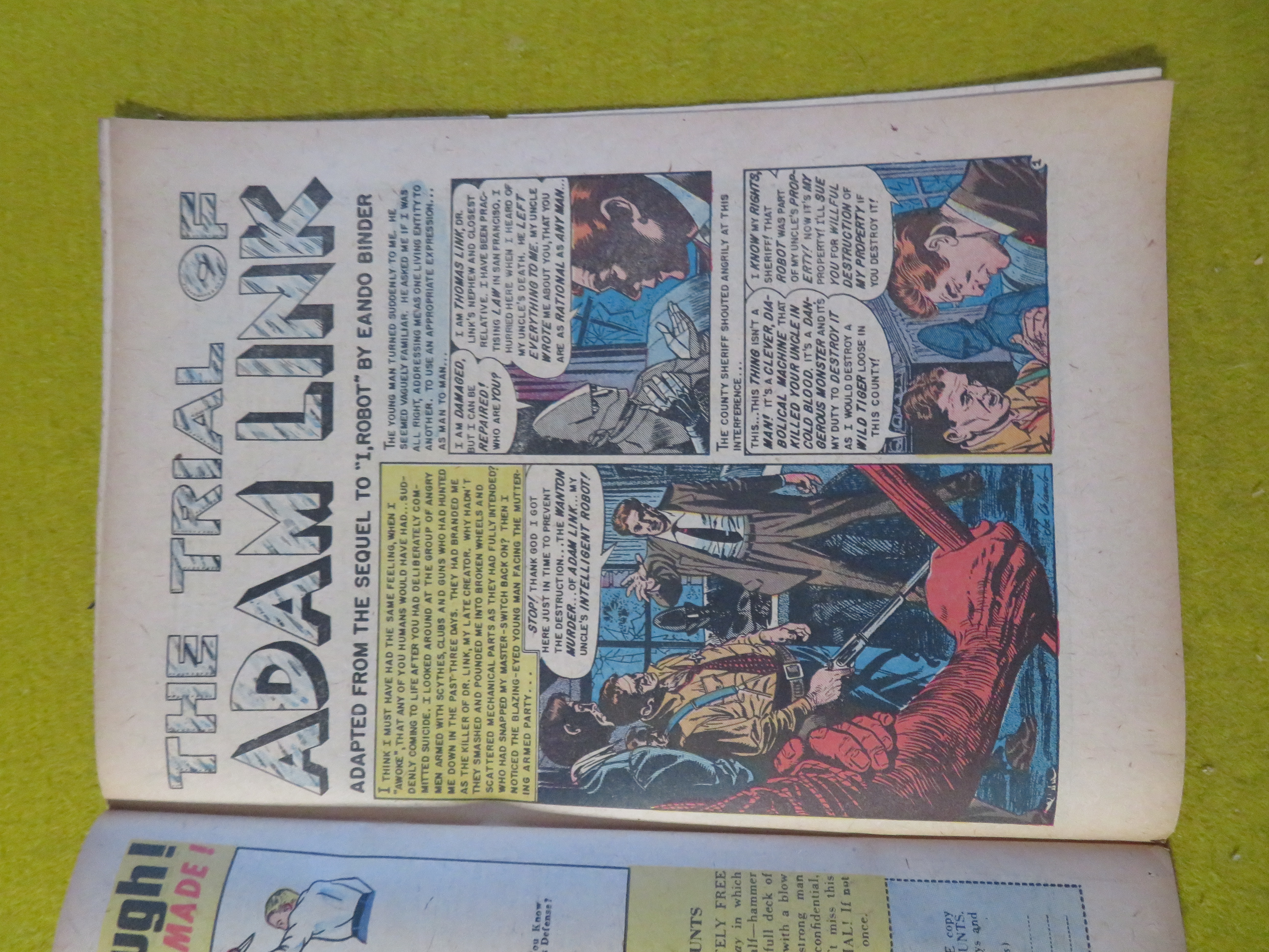 Weird Fantasy Comic April 1955 The Inferiors