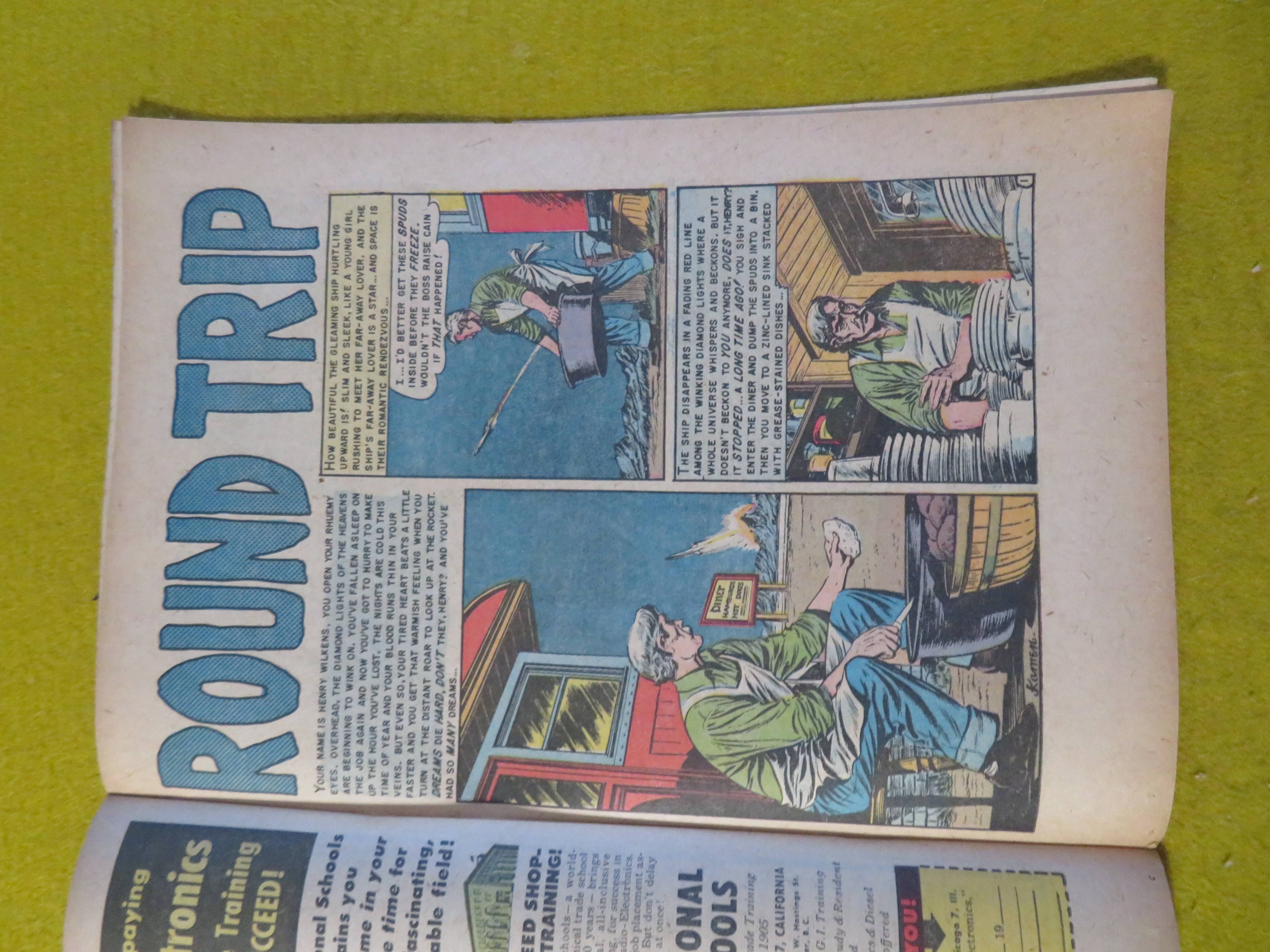 Weird Fantasy Comic April 1955 The Inferiors